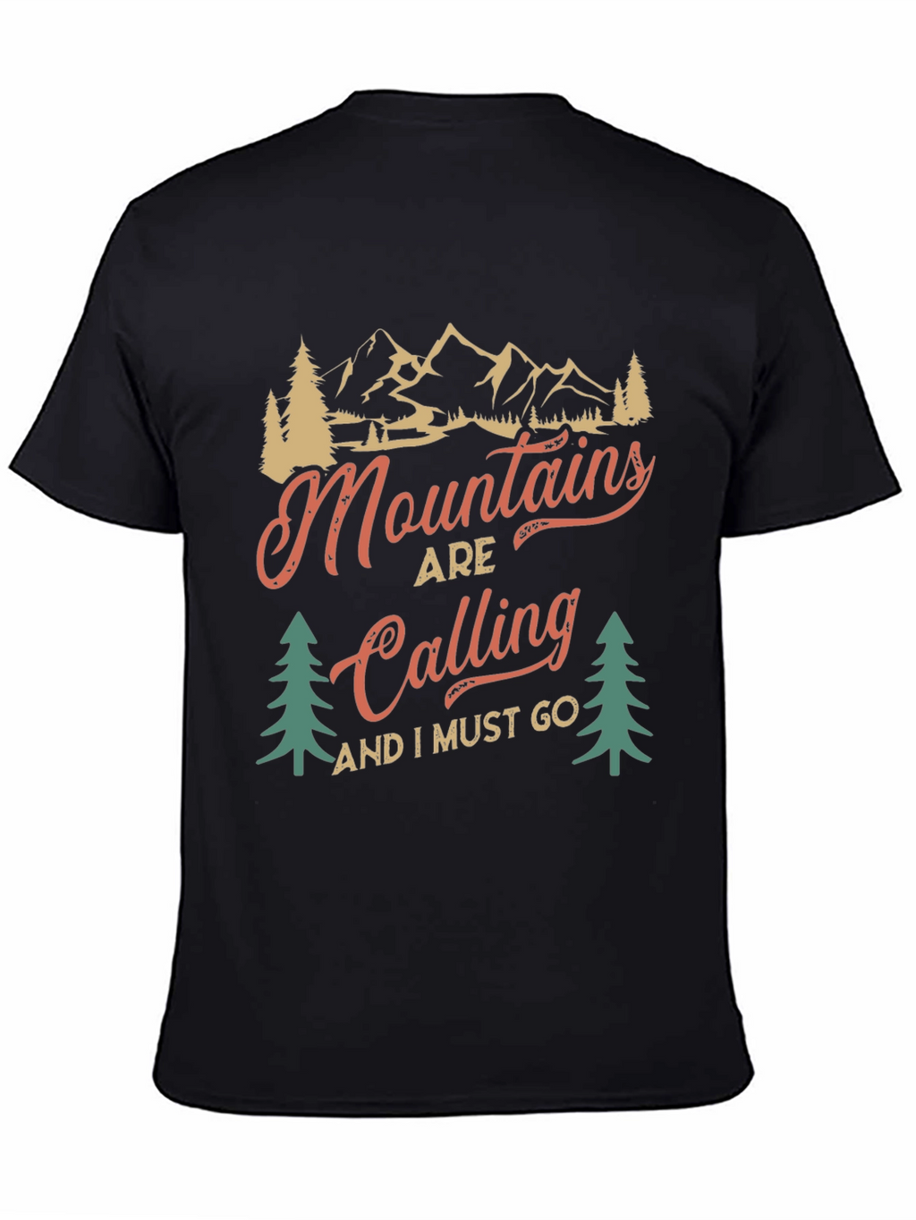 Mountains Are Calling T-Shirt - Adventure Awaits