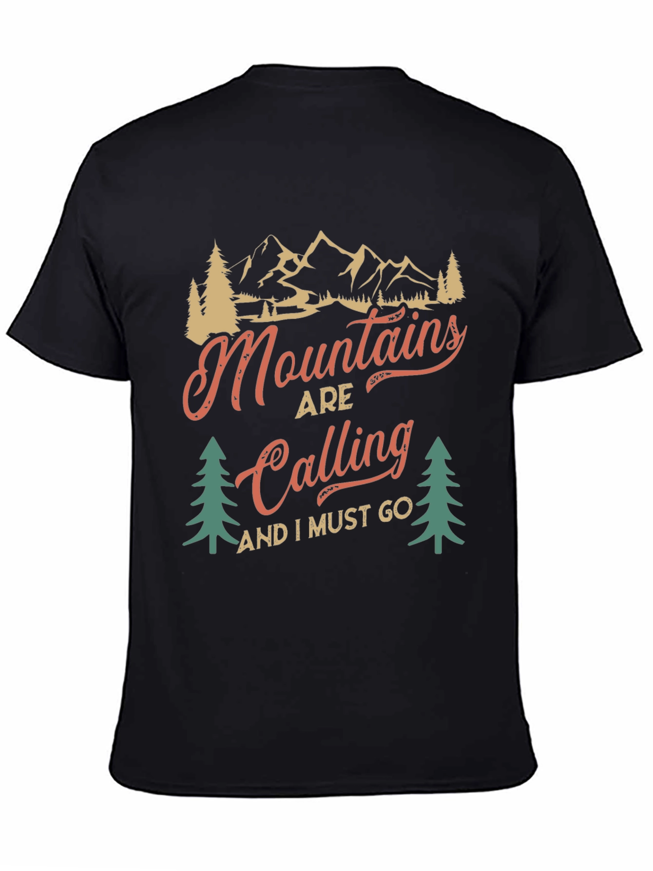 Mountains Are Calling T-Shirt - Adventure Awaits