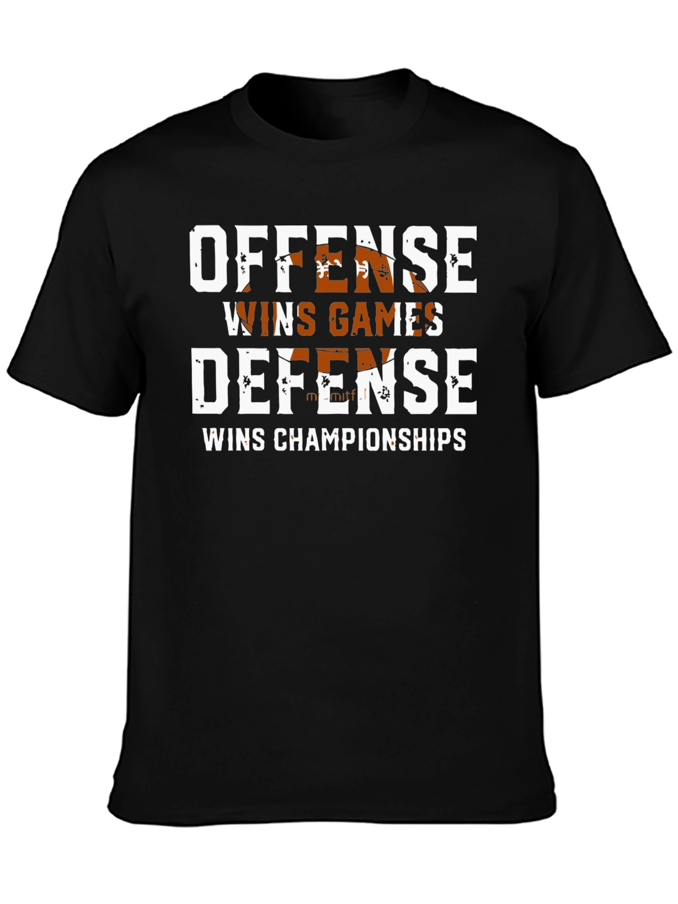 Offense Wins Games Defense Wins Championships T-Shirt