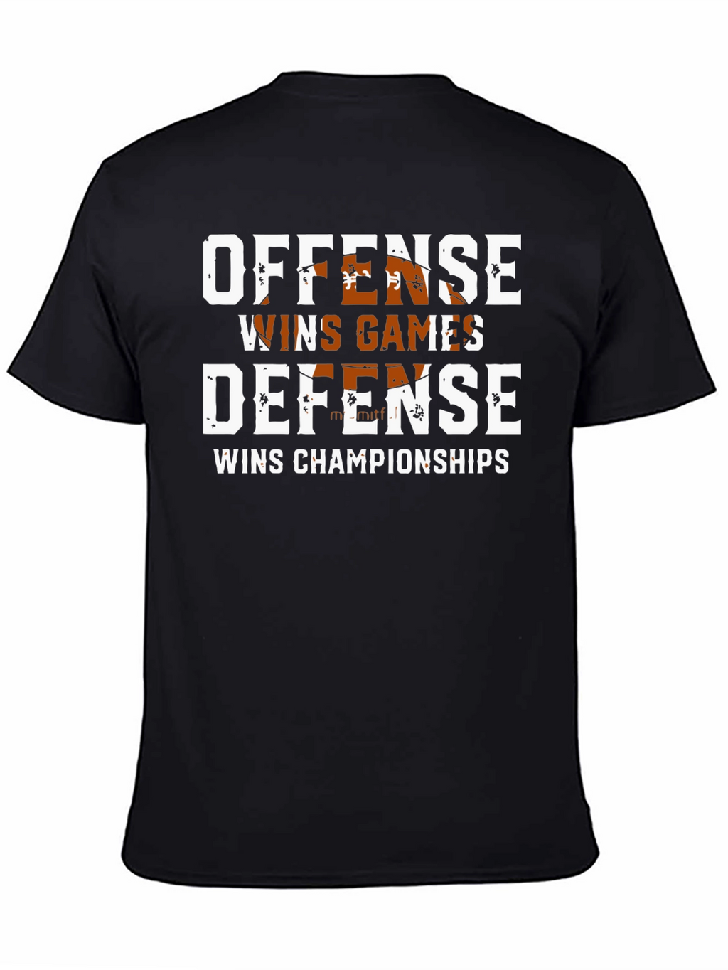 Offense Wins Games Defense Wins Championships T-Shirt