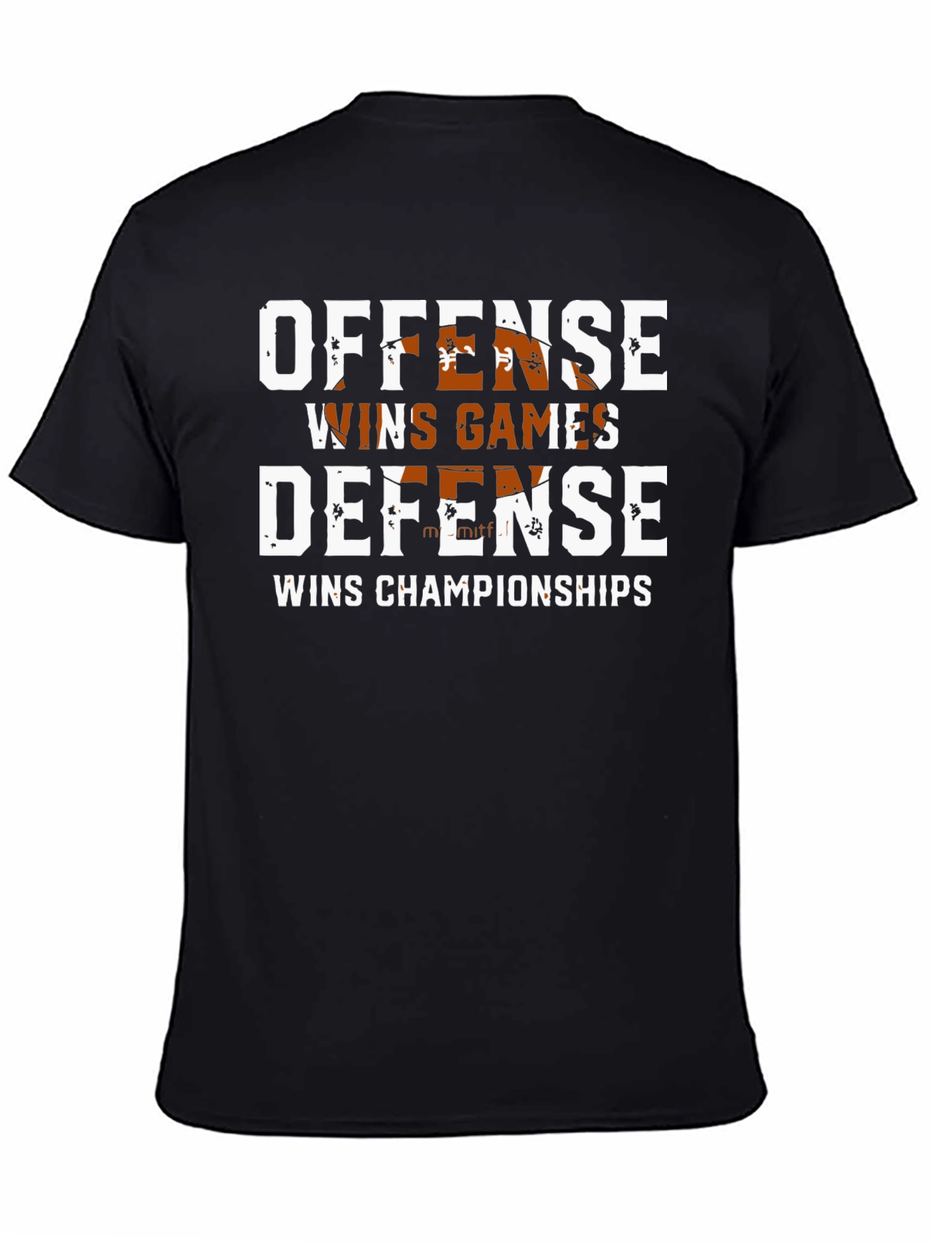 Offense Wins Games Defense Wins Championships T-Shirt