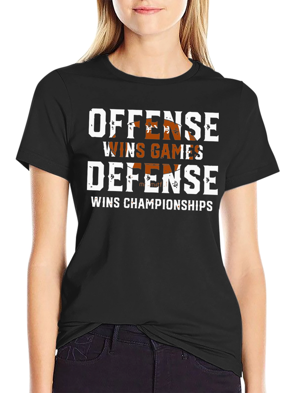Offense Wins Games Defense Wins Championships T-Shirt