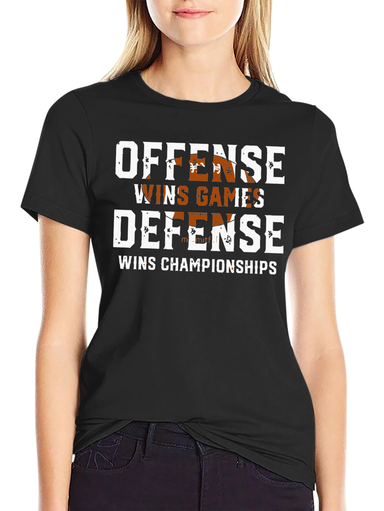 Offense Wins Games Defense Wins Championships T-Shirt