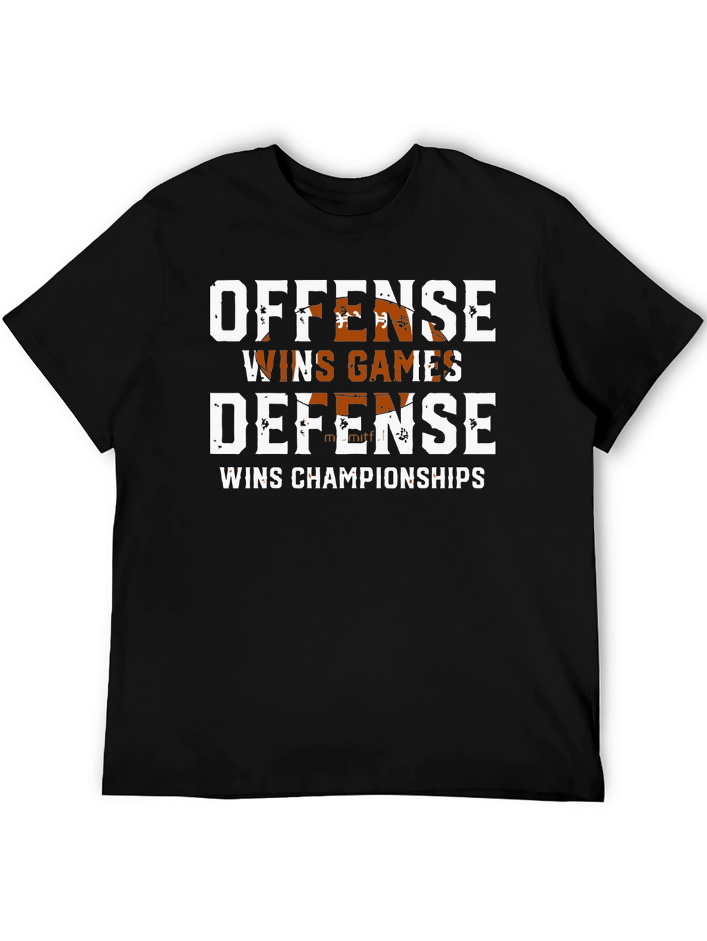 Offense Wins Games Defense Wins Championships T-Shirt