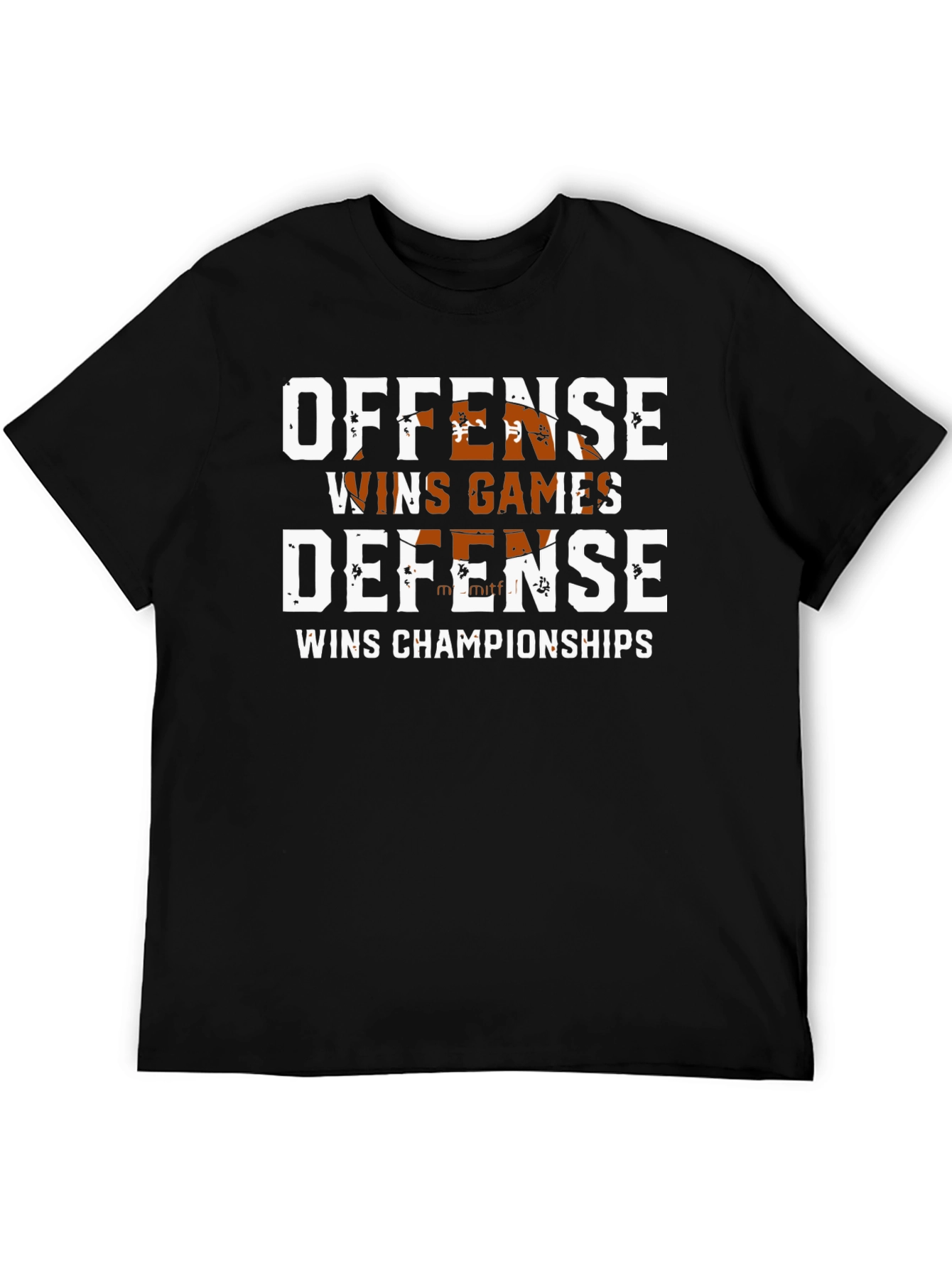 Offense Wins Games Defense Wins Championships T-Shirt