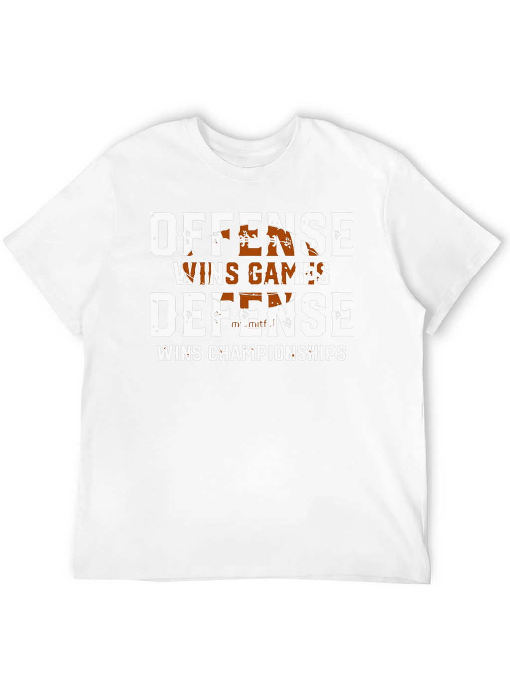 Offense Wins Games Defense Wins Championships T-Shirt