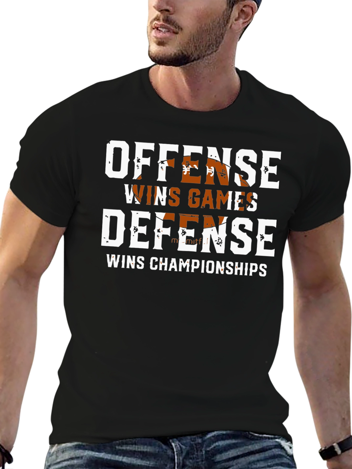 Offense Wins Games Defense Wins Championships T-Shirt
