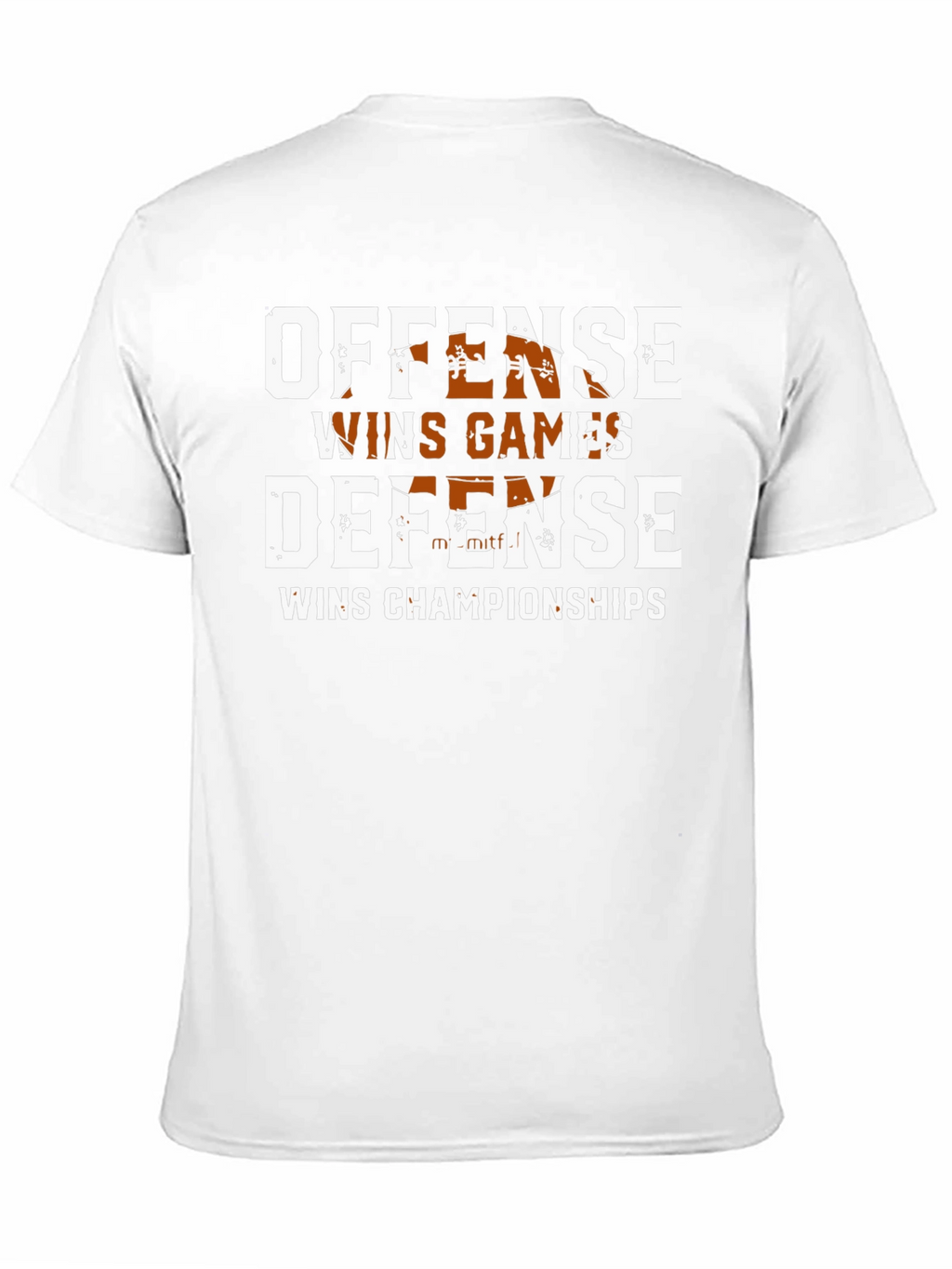 Offense Wins Games Defense Wins Championships T-Shirt
