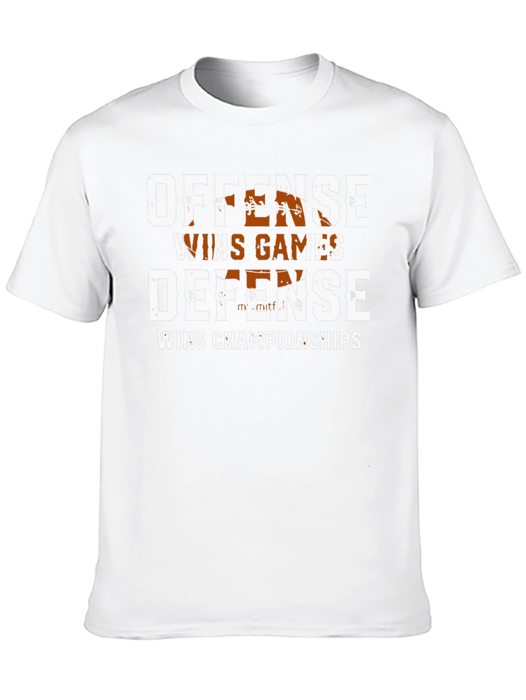 Offense Wins Games Defense Wins Championships T-Shirt