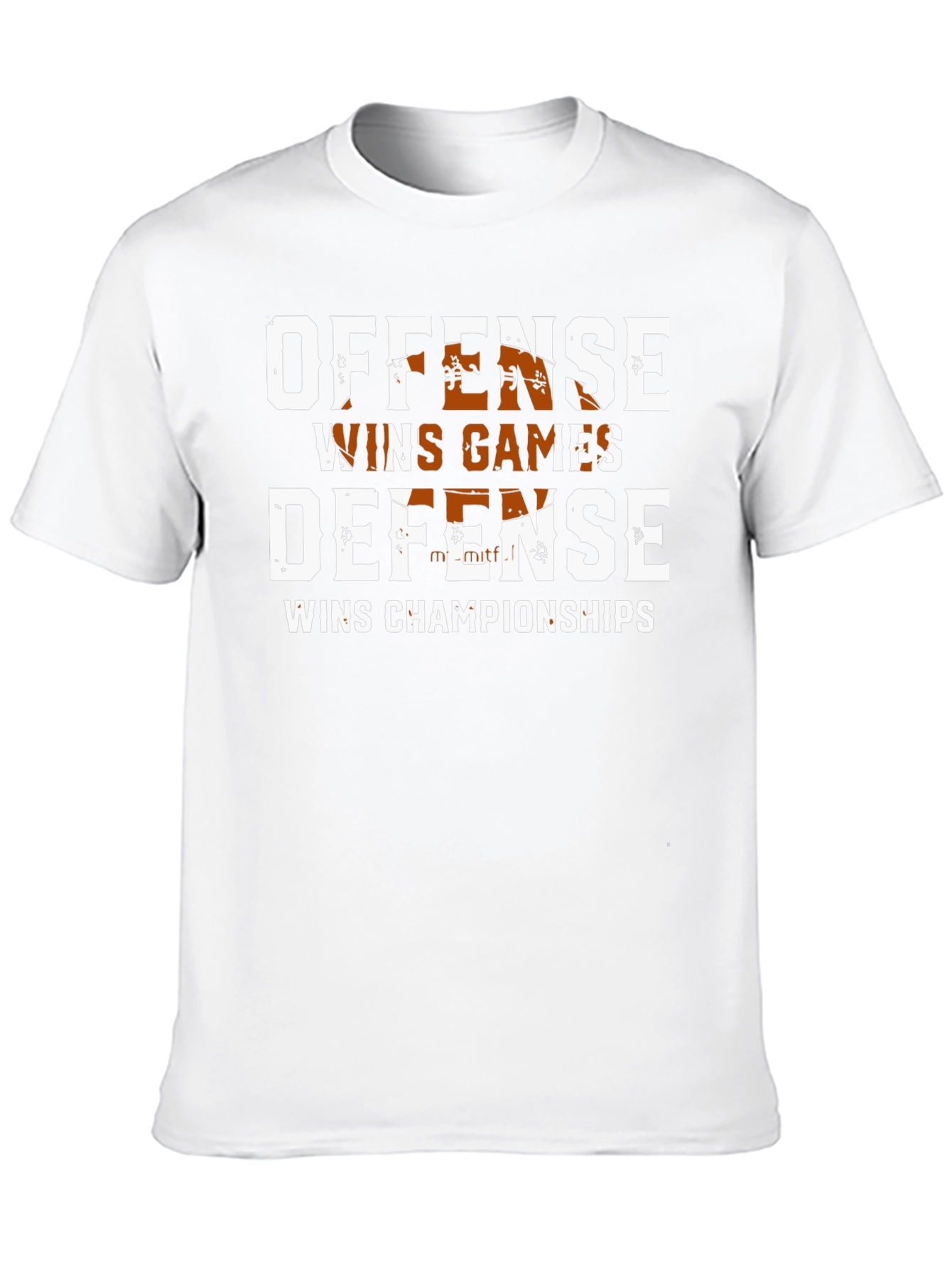 Offense Wins Games Defense Wins Championships T-Shirt
