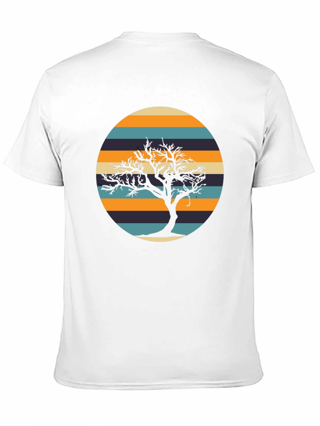 Retro Tree Silhouette Graphic Tee