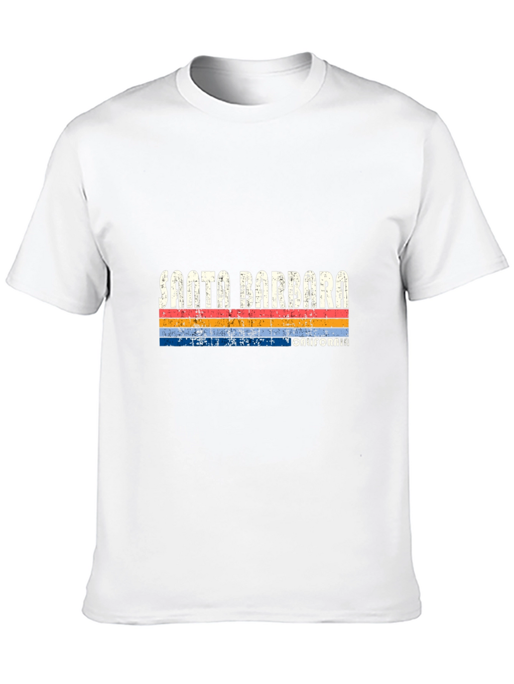 Santa Barbara California Retro Graphic T-Shirt
