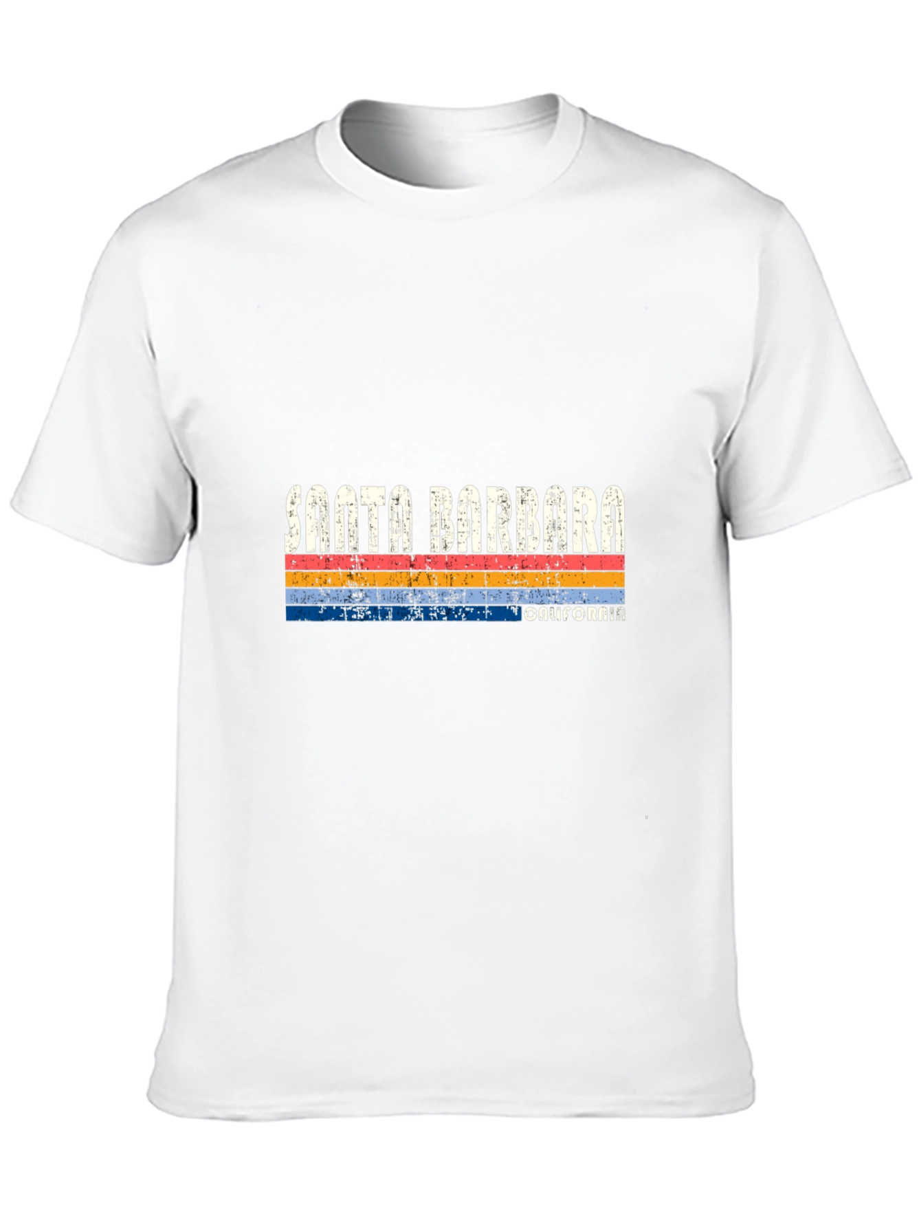 Santa Barbara California Retro Graphic T-Shirt