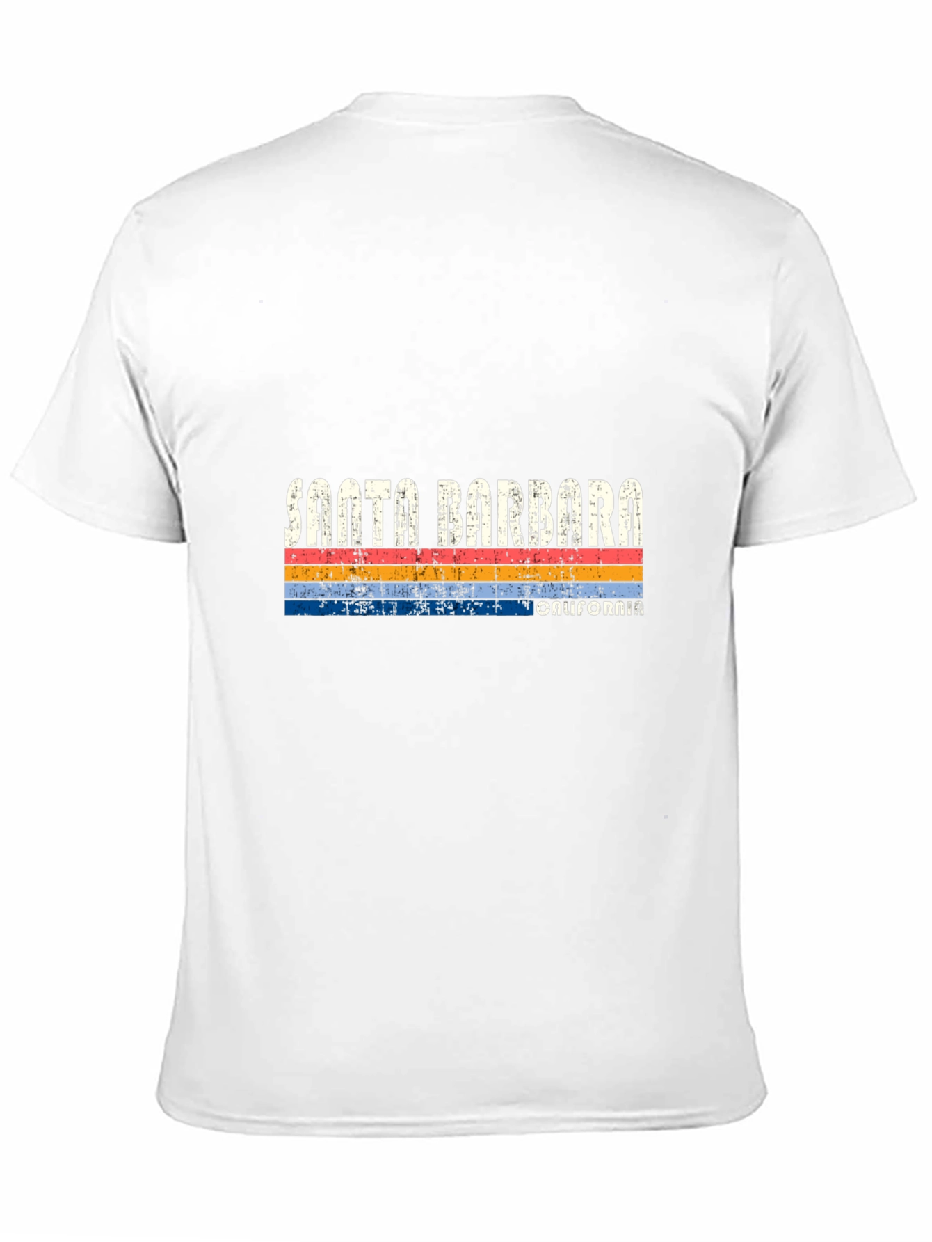 Santa Barbara California Retro Graphic T-Shirt