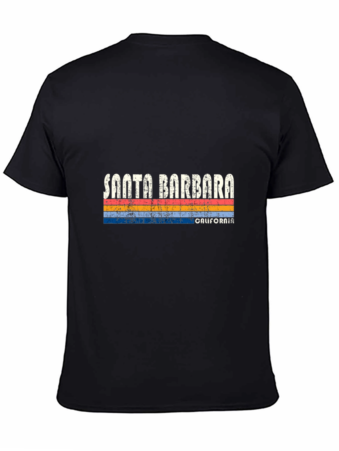 Santa Barbara California Retro Graphic T-Shirt