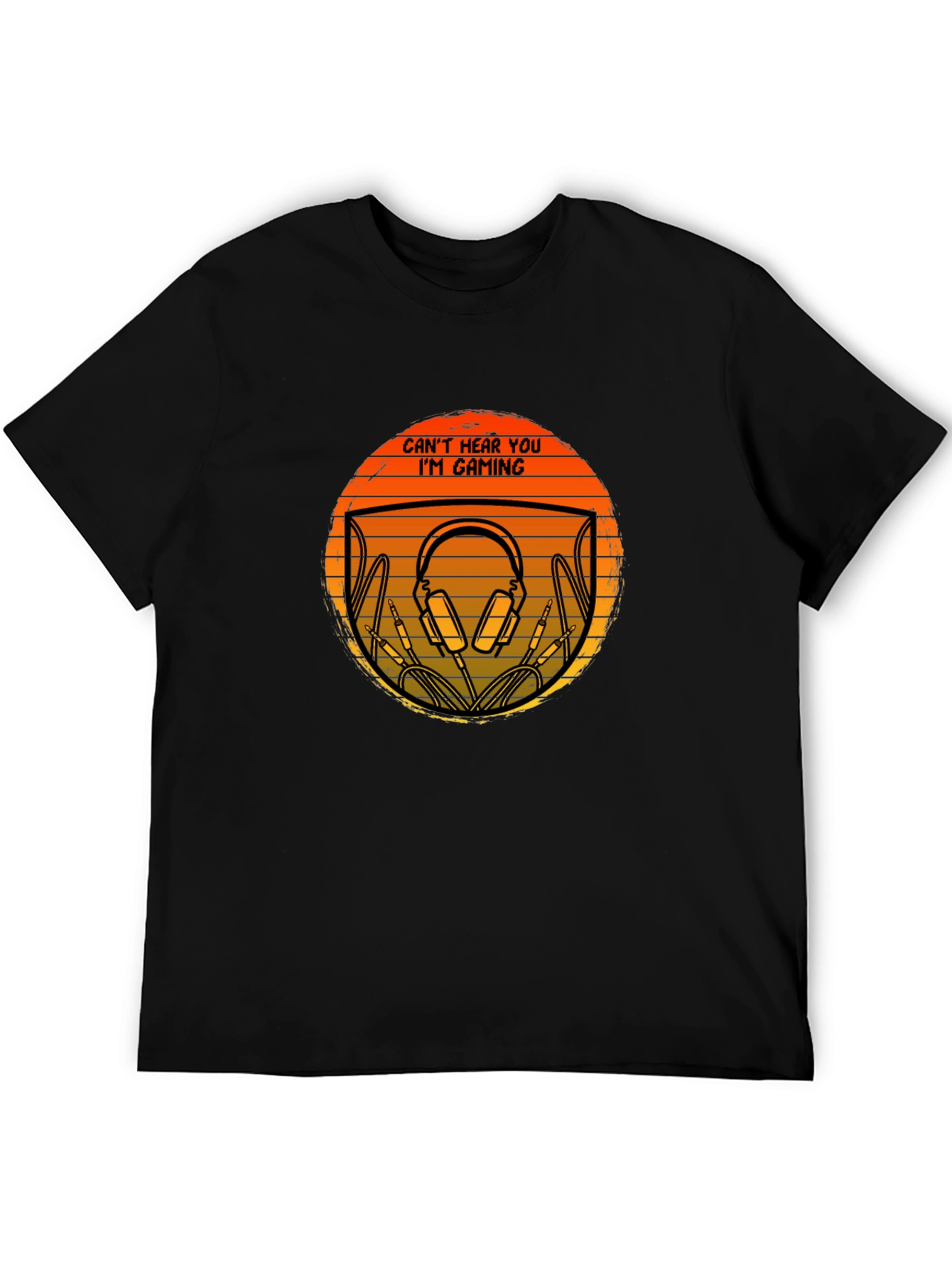 Gamer T-Shirt - Cant Hear You Im Gaming