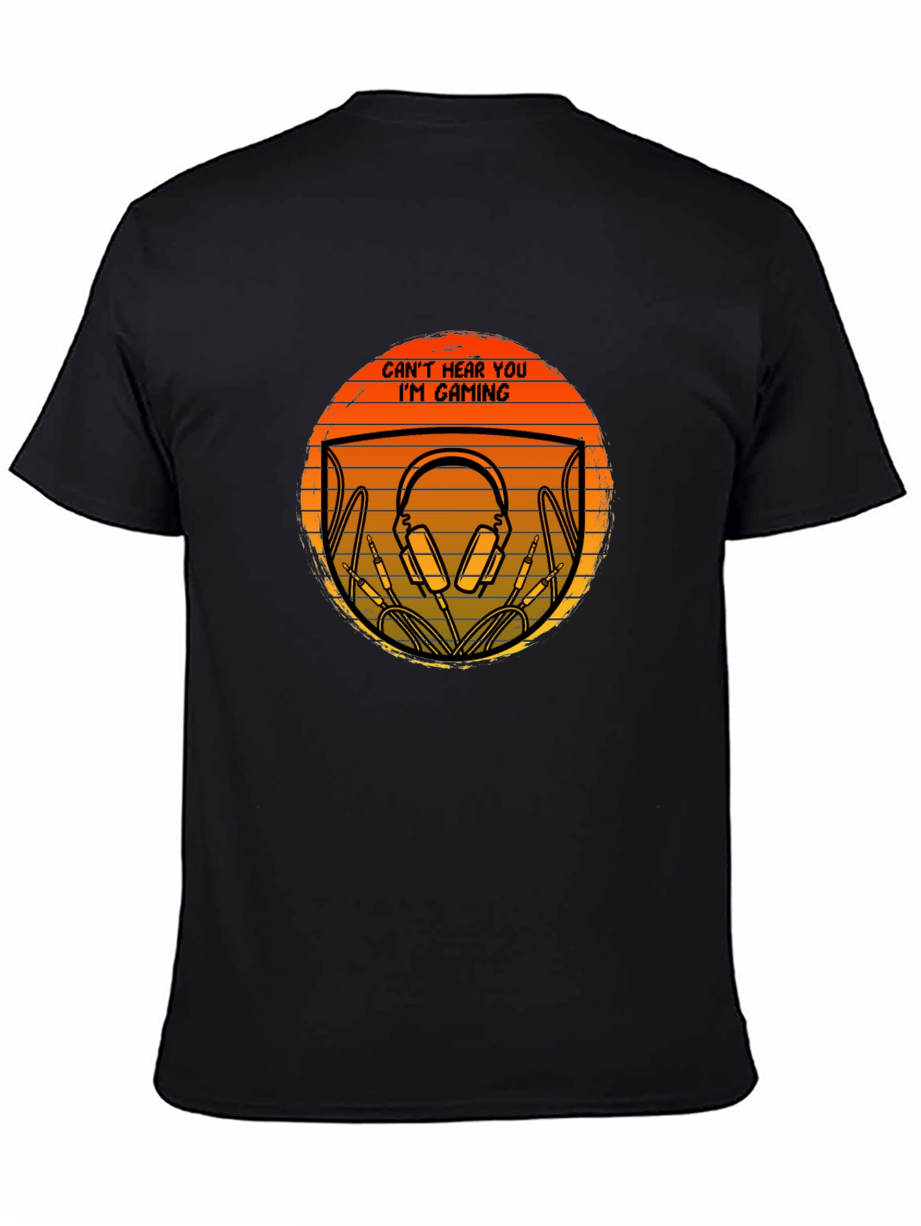 Gamer T-Shirt - Cant Hear You Im Gaming