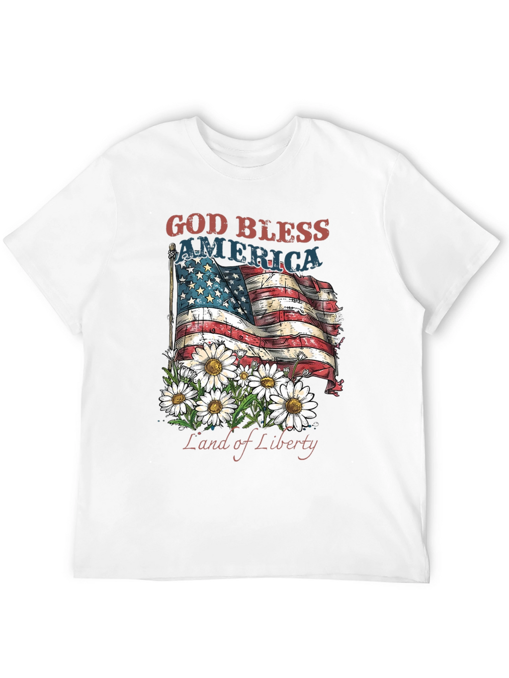 God Bless America Patriotic T-Shirt