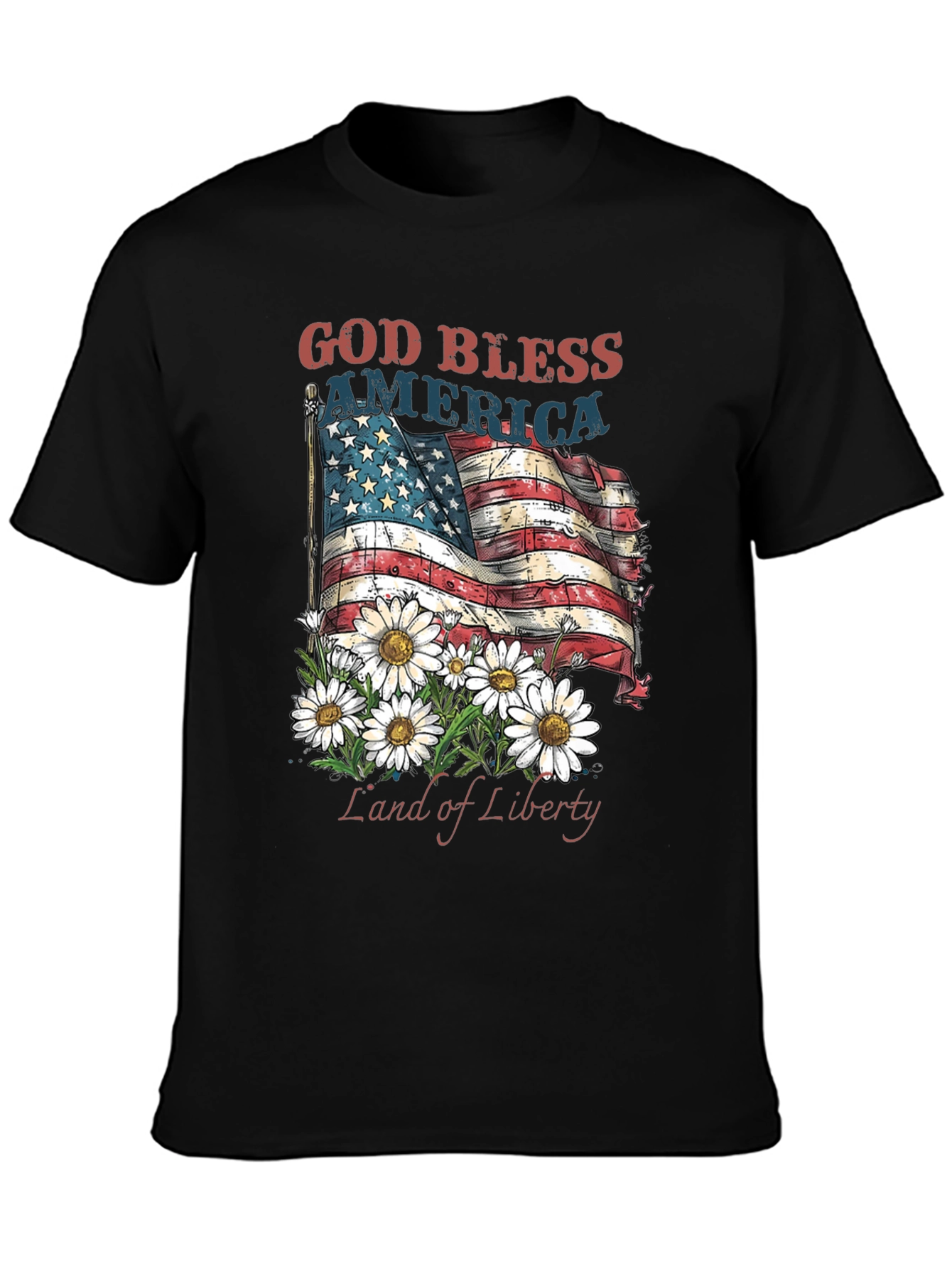 God Bless America Patriotic T-Shirt