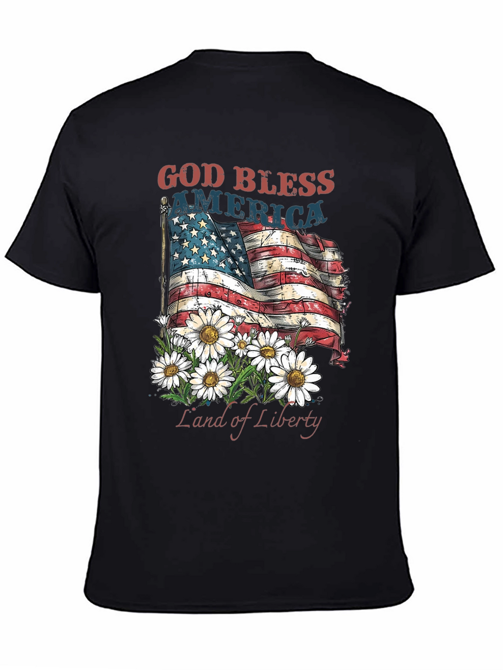 God Bless America Patriotic T-Shirt