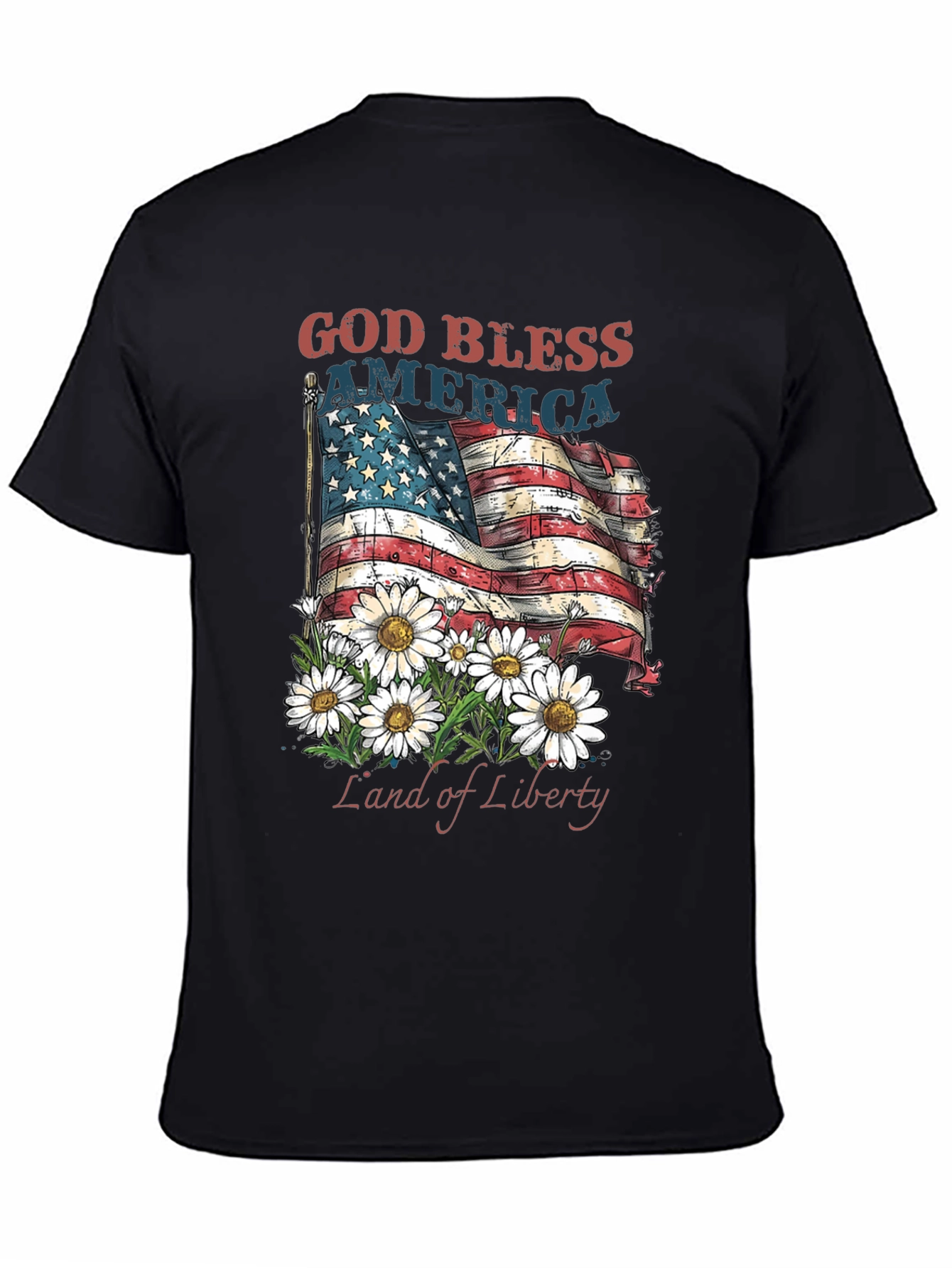 God Bless America Patriotic T-Shirt