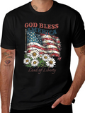 God Bless America Patriotic T-Shirt