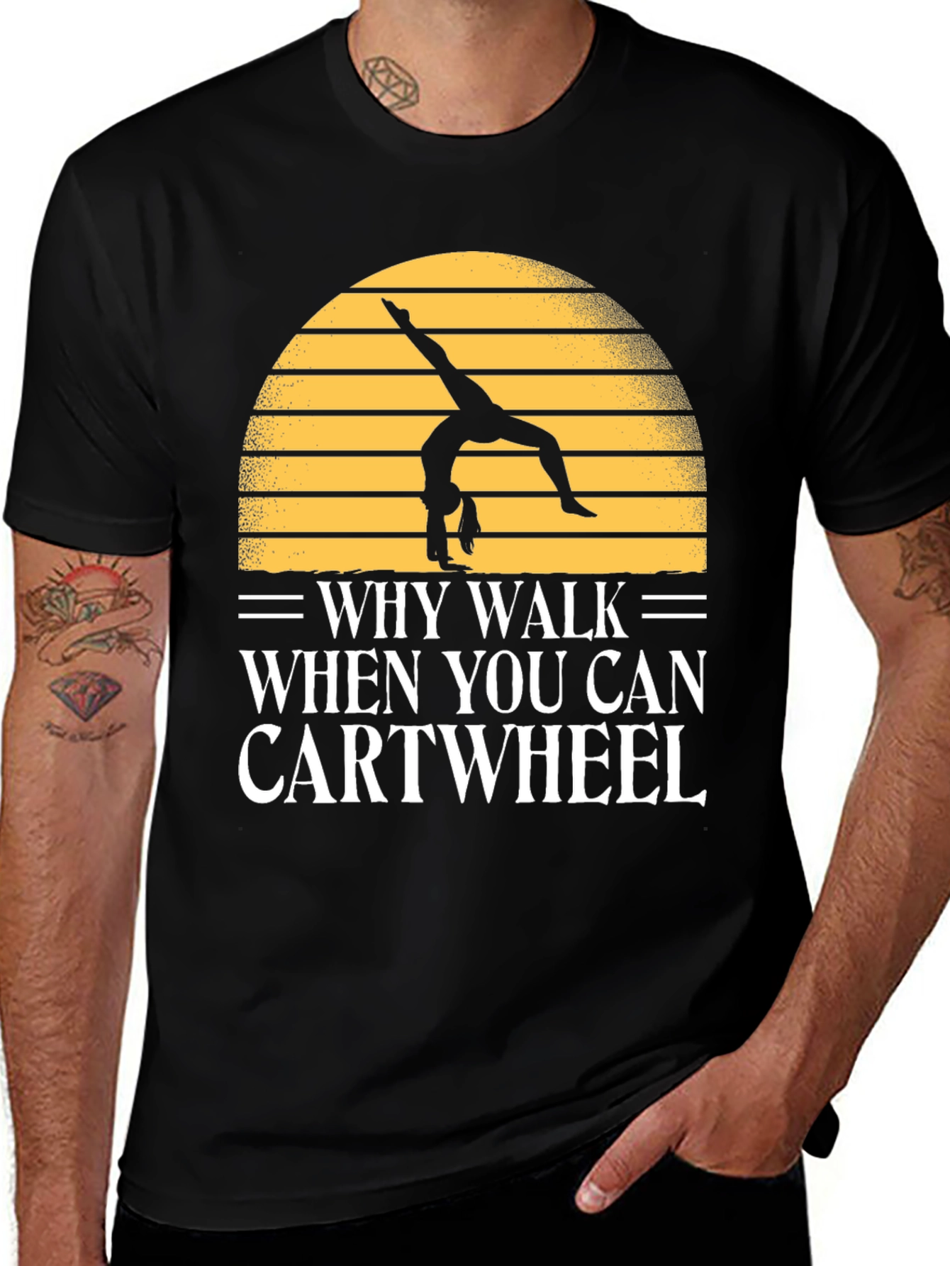 Cartwheel T-Shirt - Gymnastics Apparel