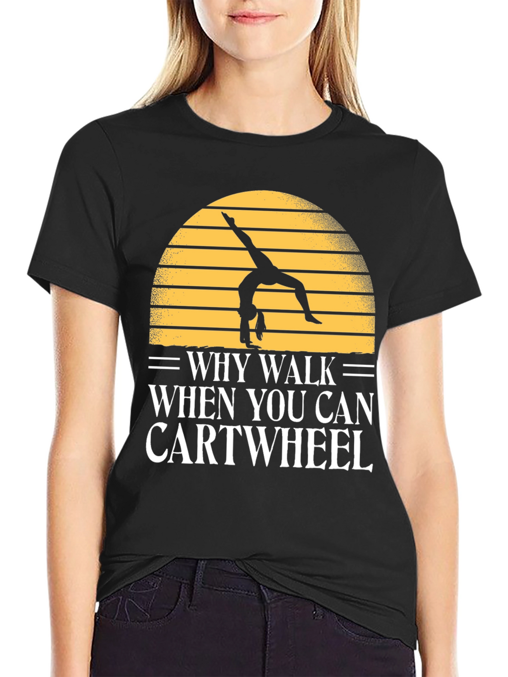 Cartwheel T-Shirt - Gymnastics Apparel