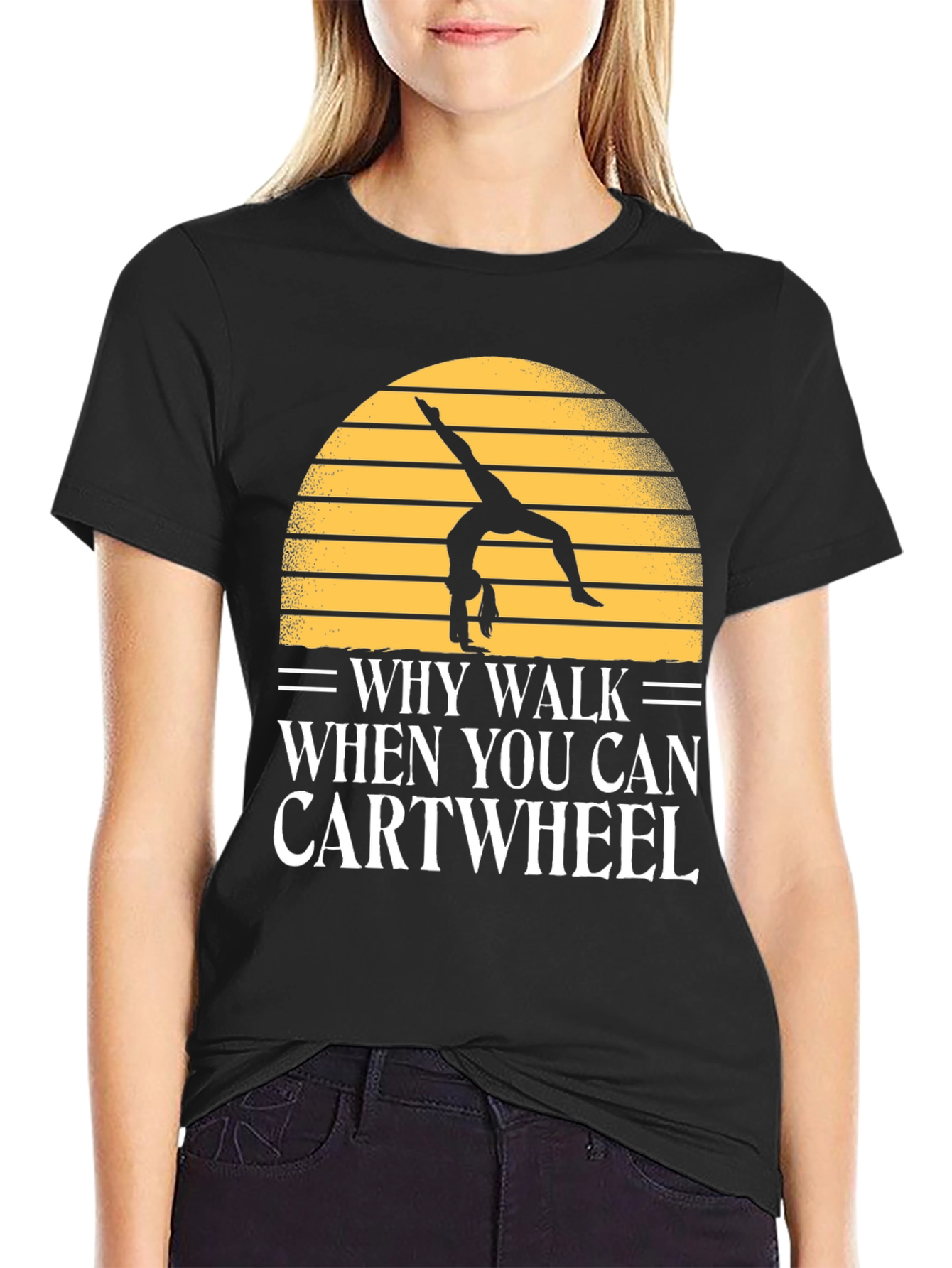Cartwheel T-Shirt - Gymnastics Apparel