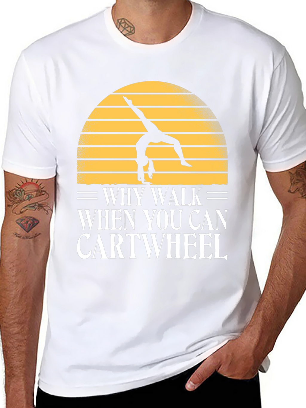 Cartwheel T-Shirt - Gymnastics Apparel