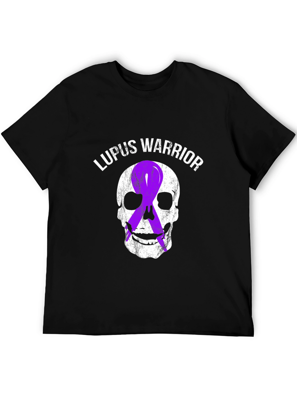 Lupus Warrior Skull Graphic T-Shirt