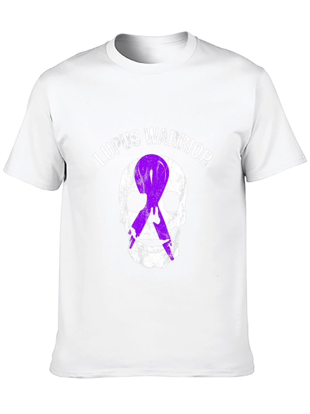 Lupus Warrior Skull Graphic T-Shirt
