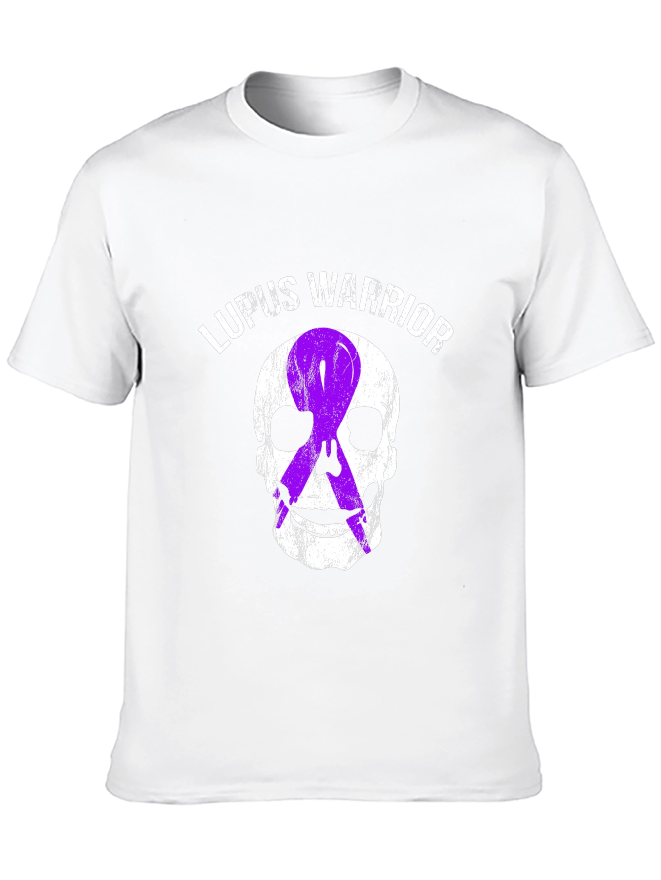 Lupus Warrior Skull Graphic T-Shirt