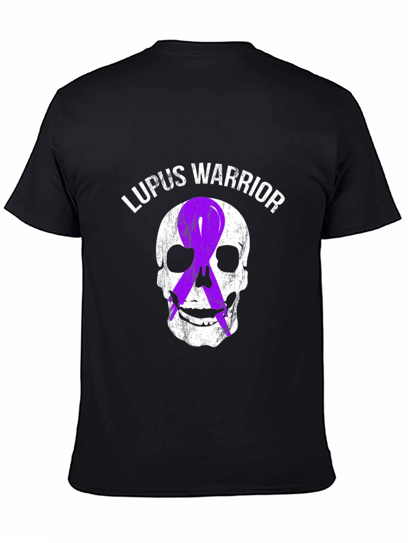 Lupus Warrior Skull Graphic T-Shirt
