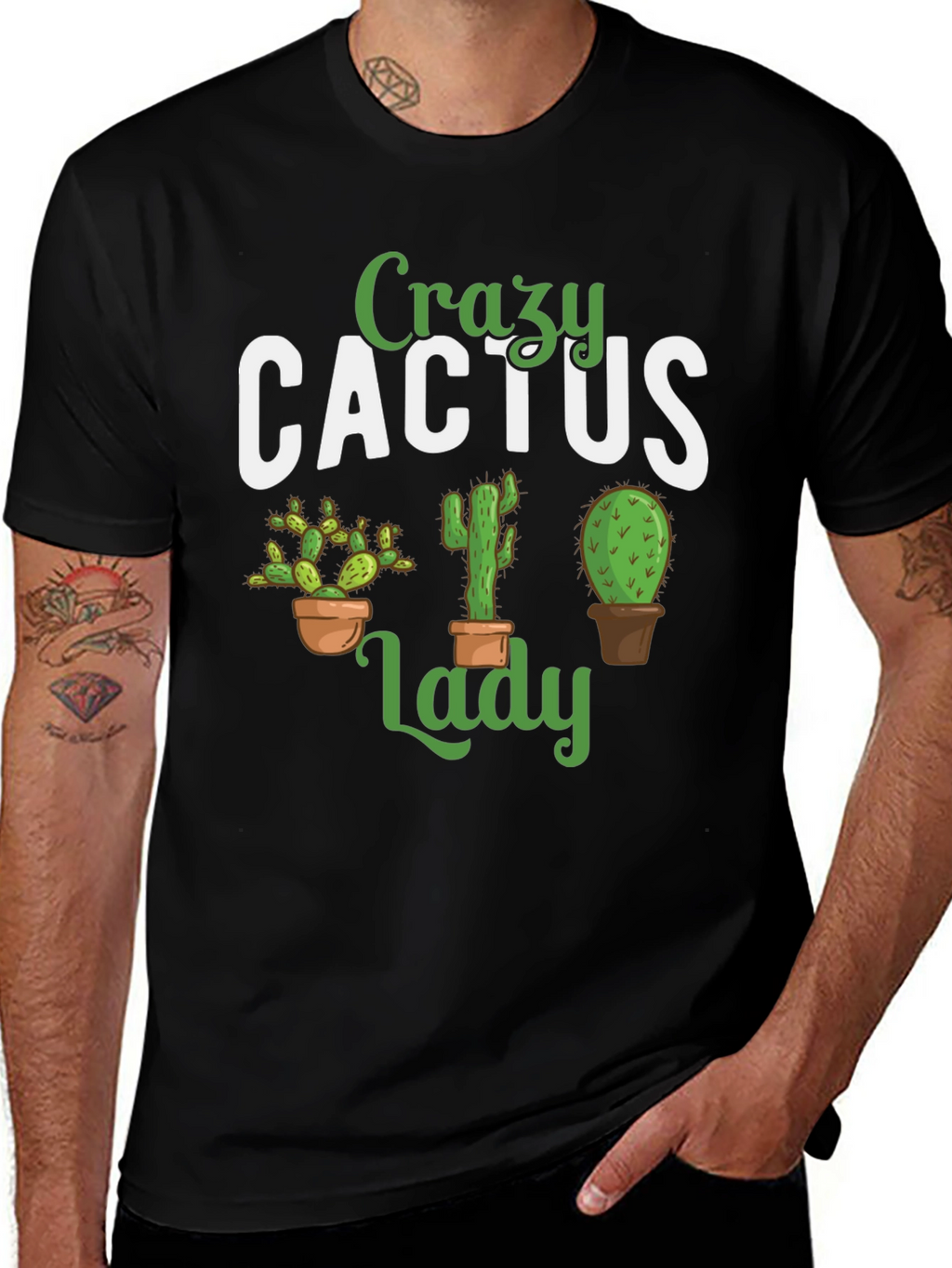 Crazy Cactus Lady T-Shirt