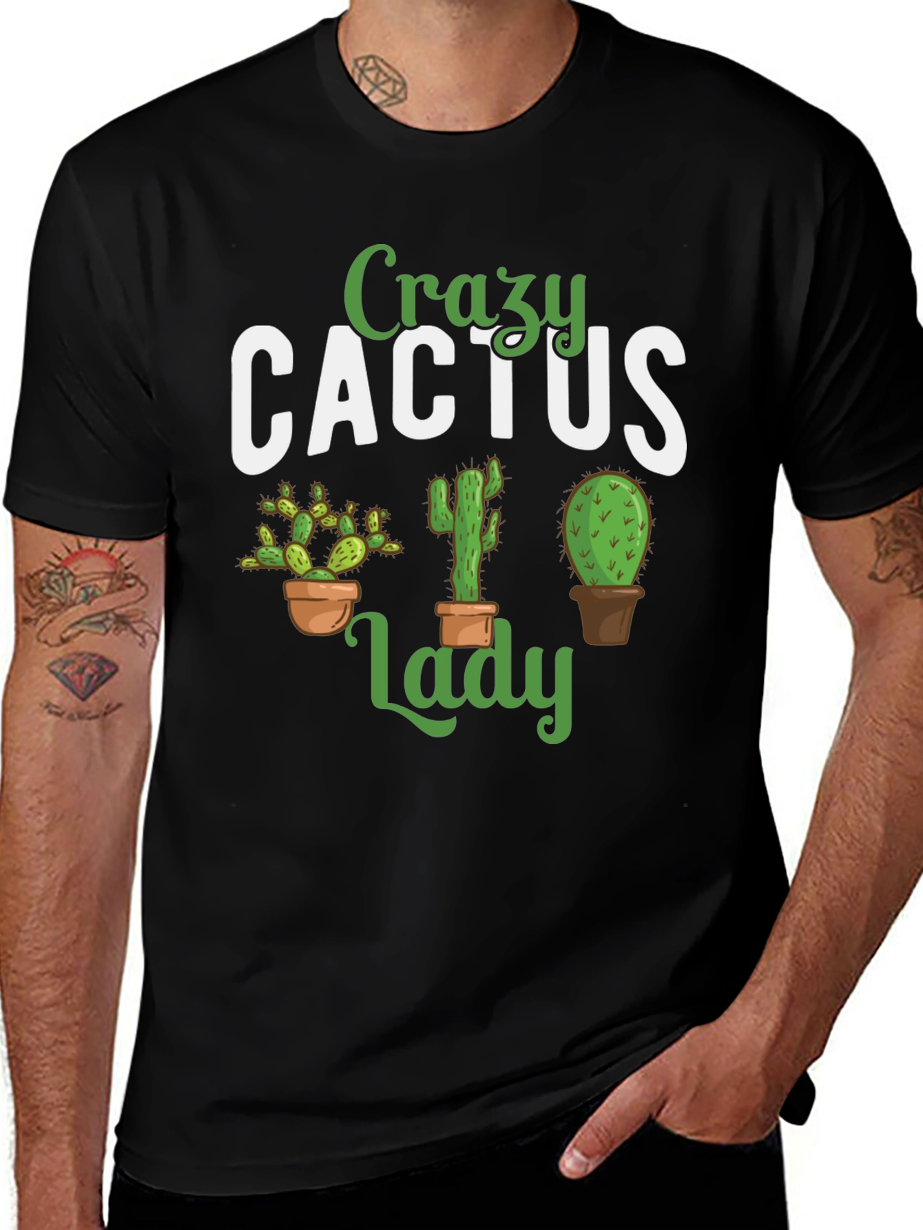 Crazy Cactus Lady T-Shirt