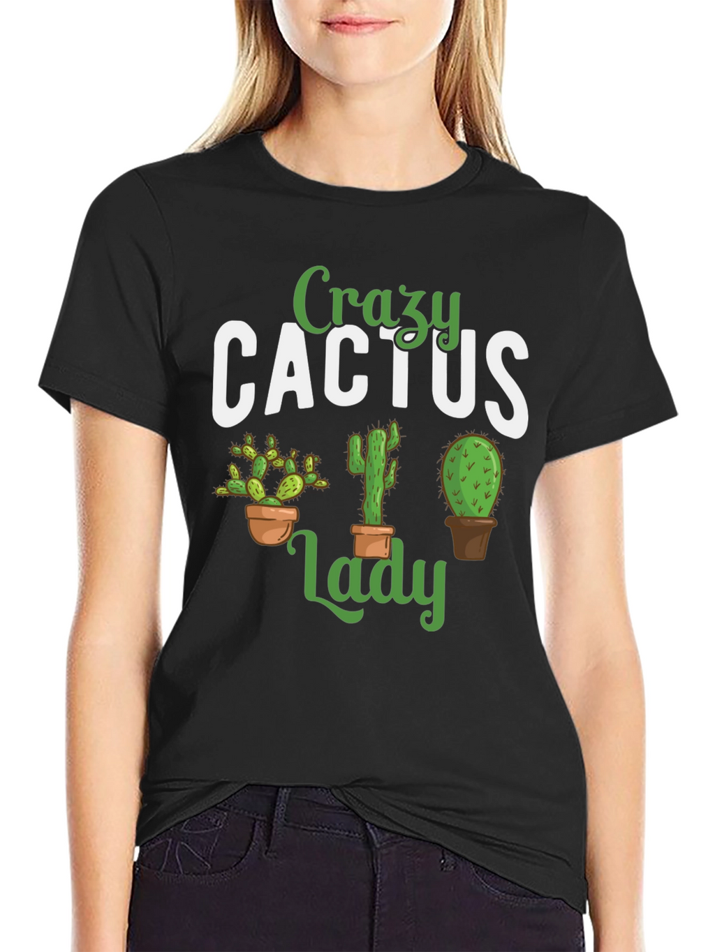 Crazy Cactus Lady T-Shirt