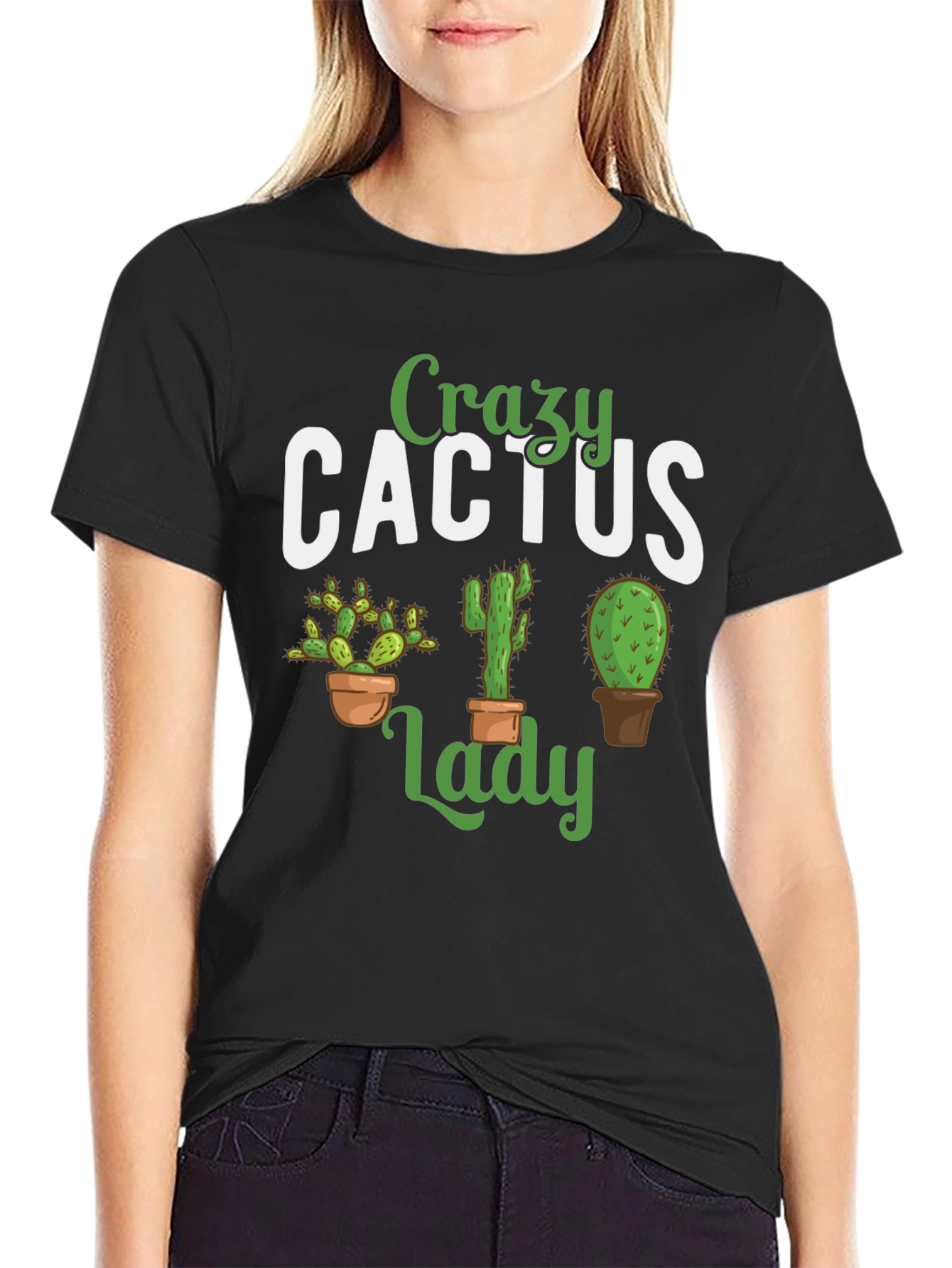 Crazy Cactus Lady T-Shirt
