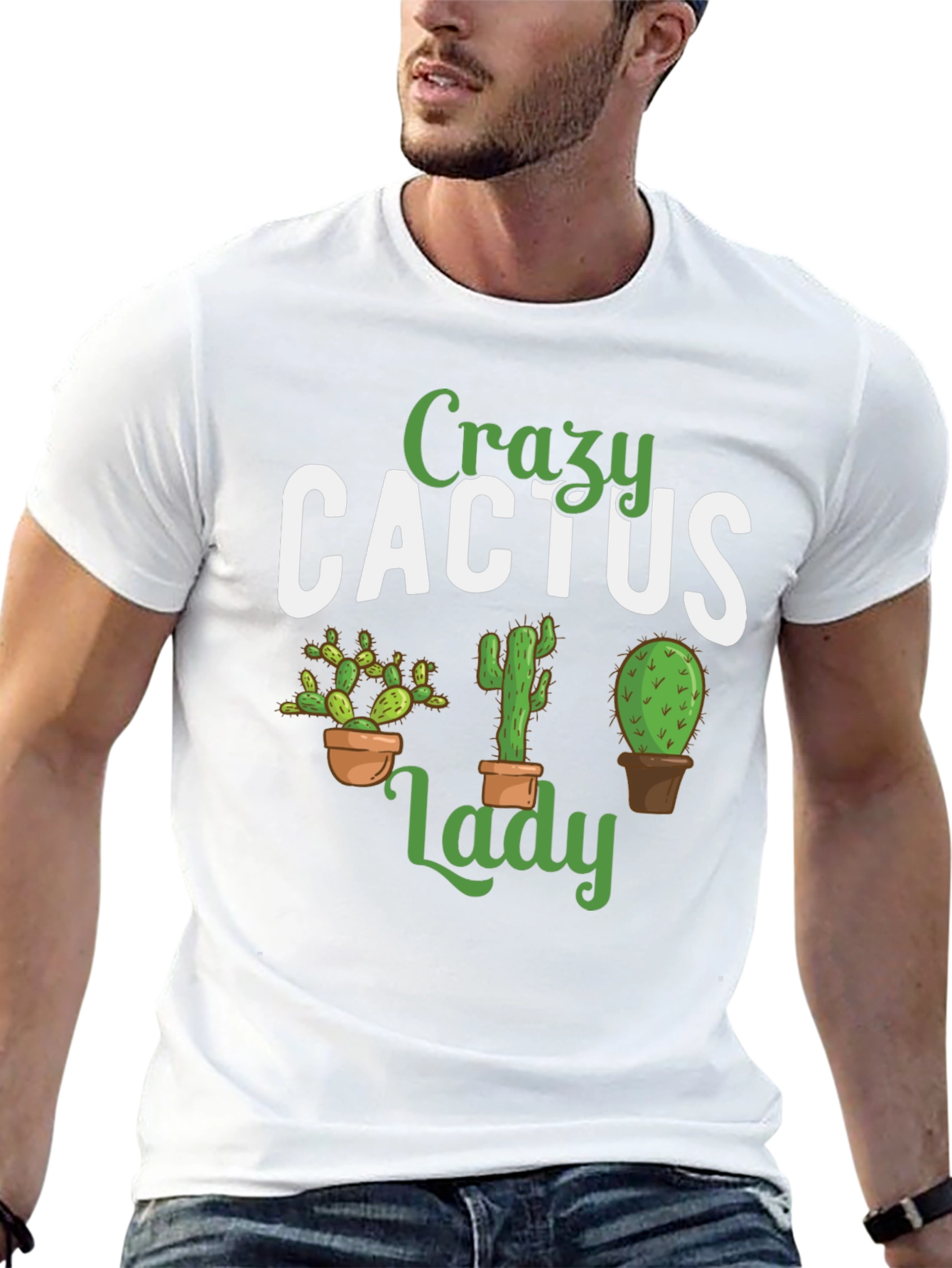 Crazy Cactus Lady T-Shirt