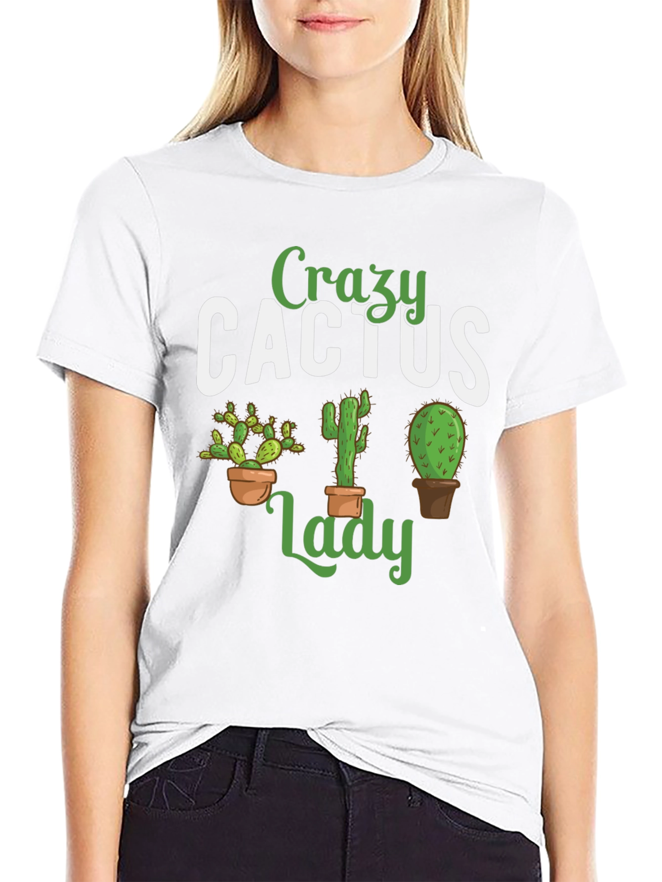 Crazy Cactus Lady T-Shirt