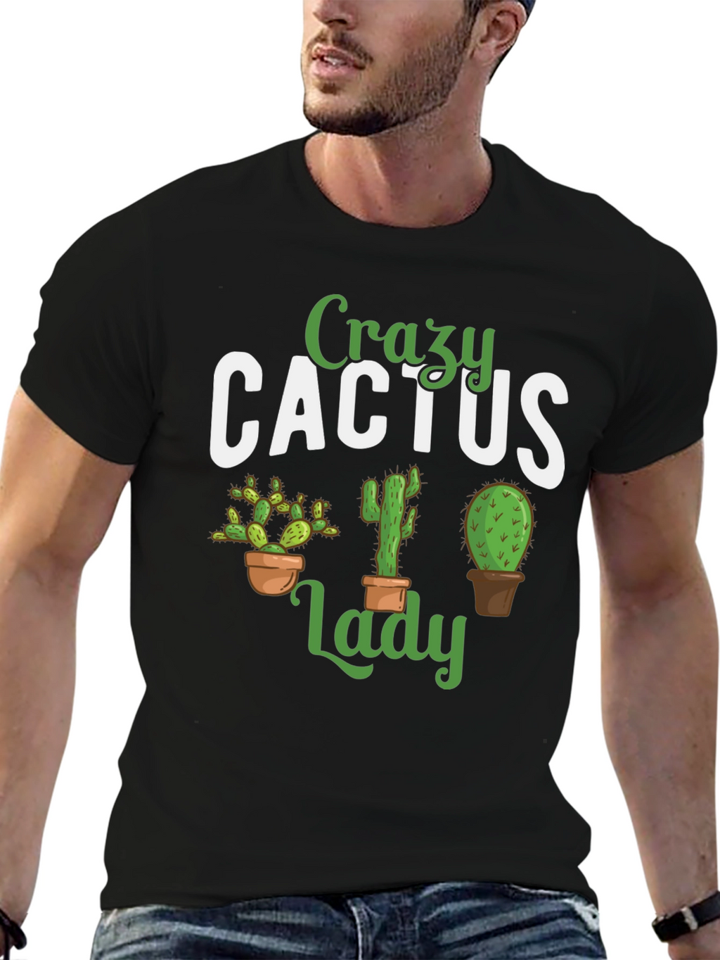 Crazy Cactus Lady T-Shirt