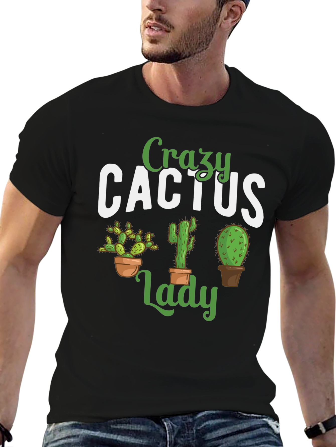 Crazy Cactus Lady T-Shirt