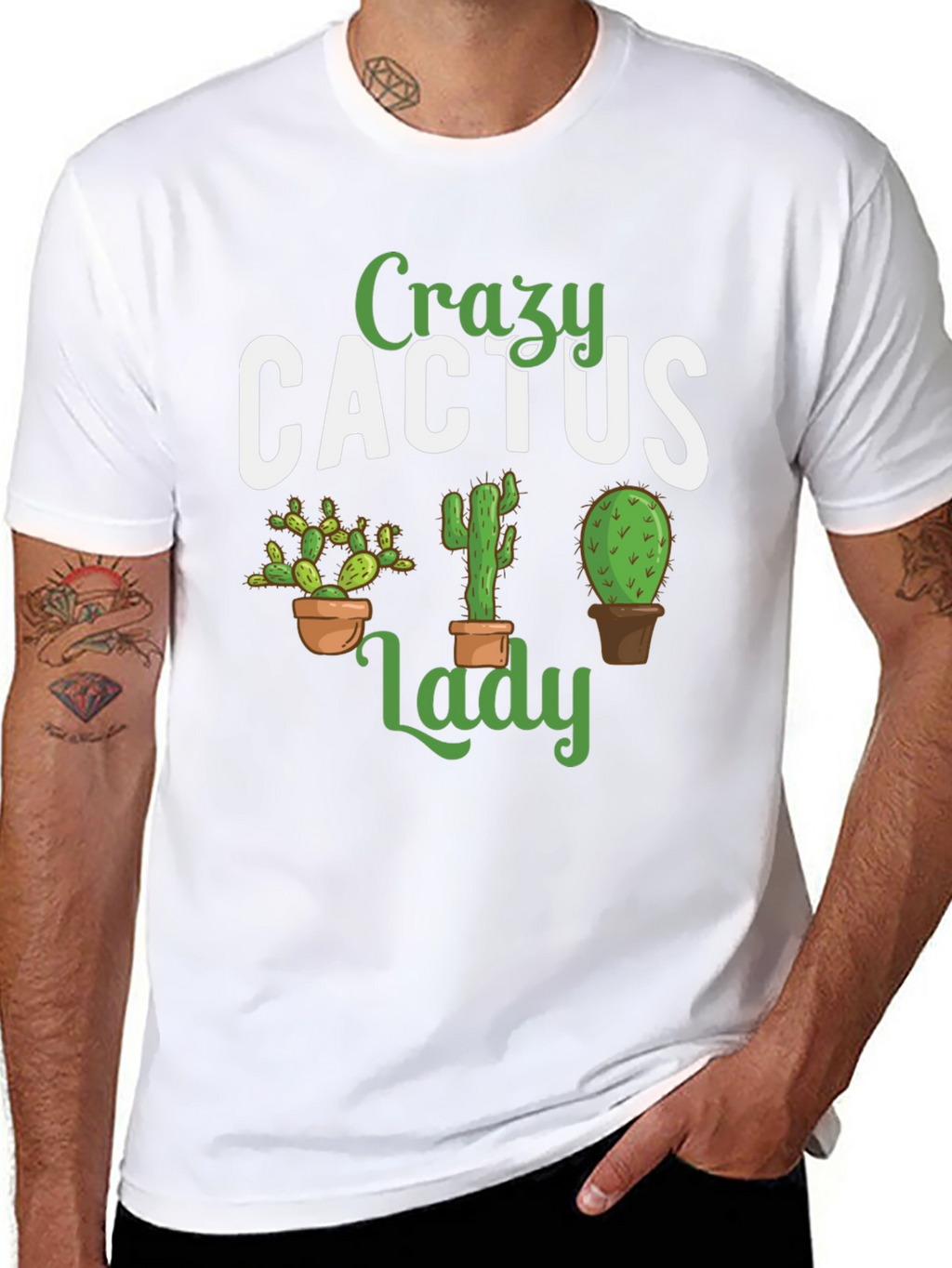 Crazy Cactus Lady T-Shirt