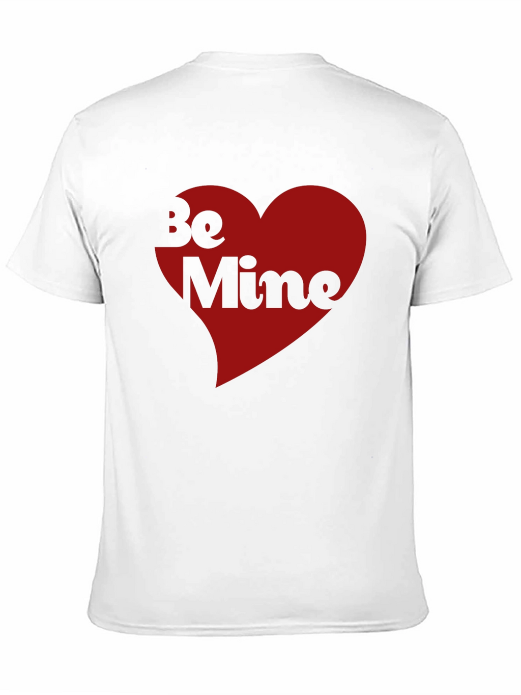 Be Mine Heart Graphic Tee - Valentines Day Shirt