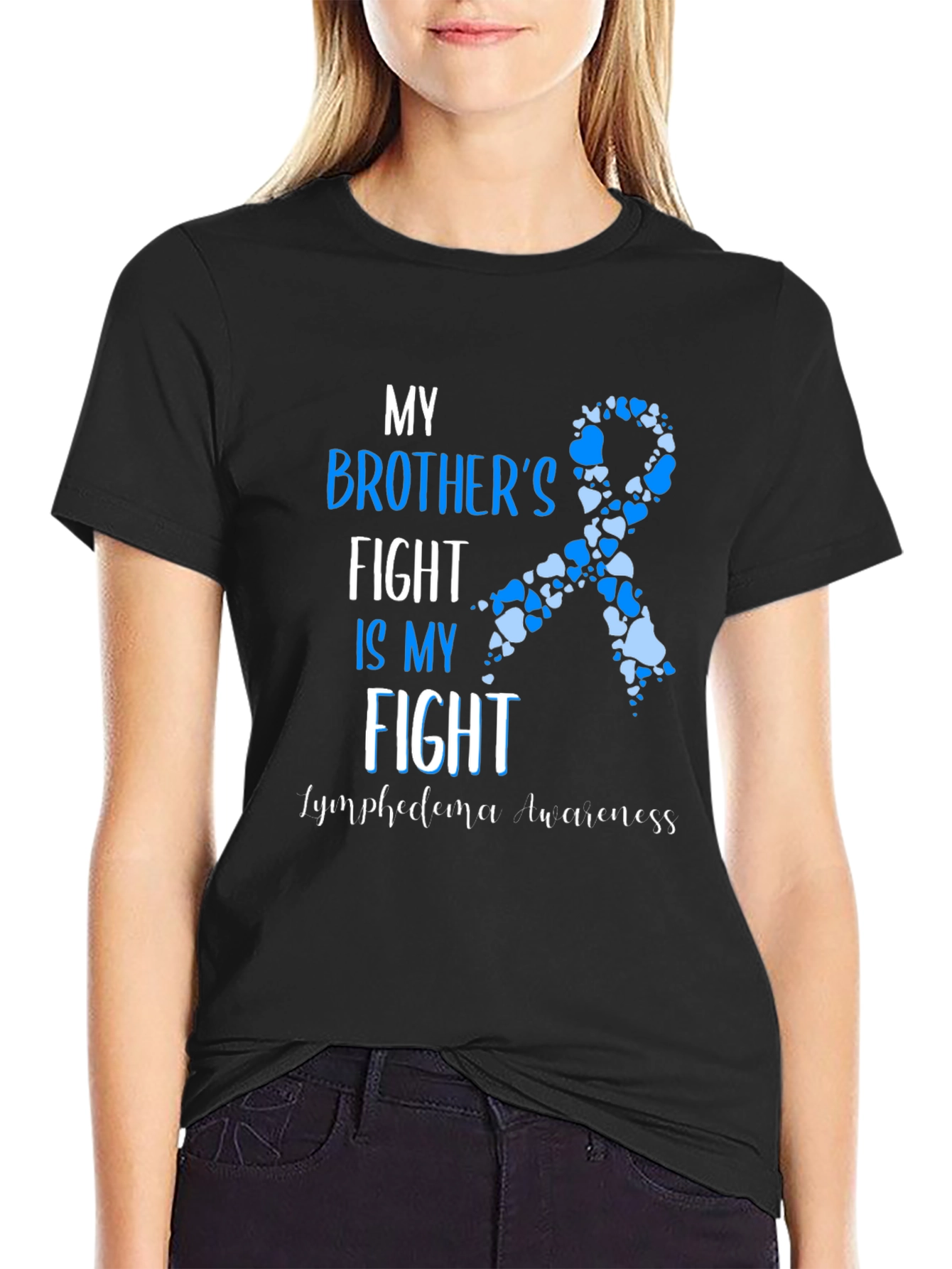 My Brothers Fight Lymphoedema Awareness T-Shirt