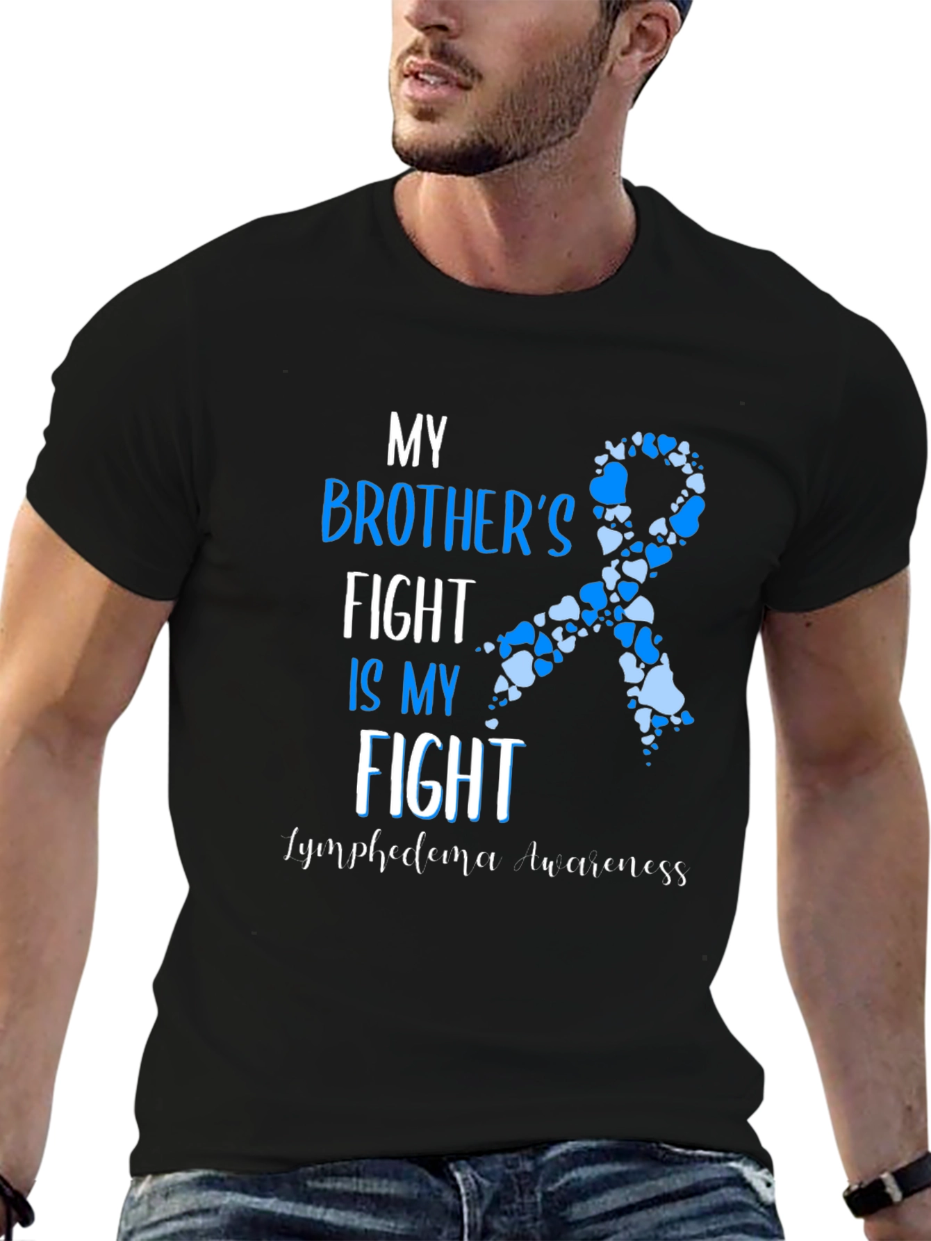 My Brothers Fight Lymphoedema Awareness T-Shirt