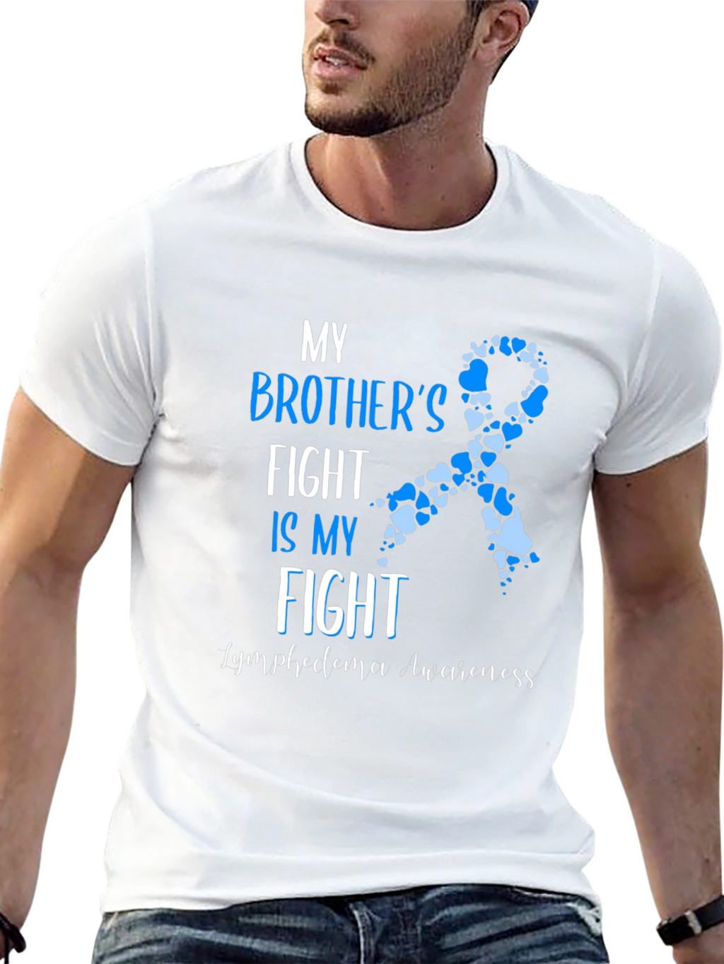My Brothers Fight Lymphoedema Awareness T-Shirt