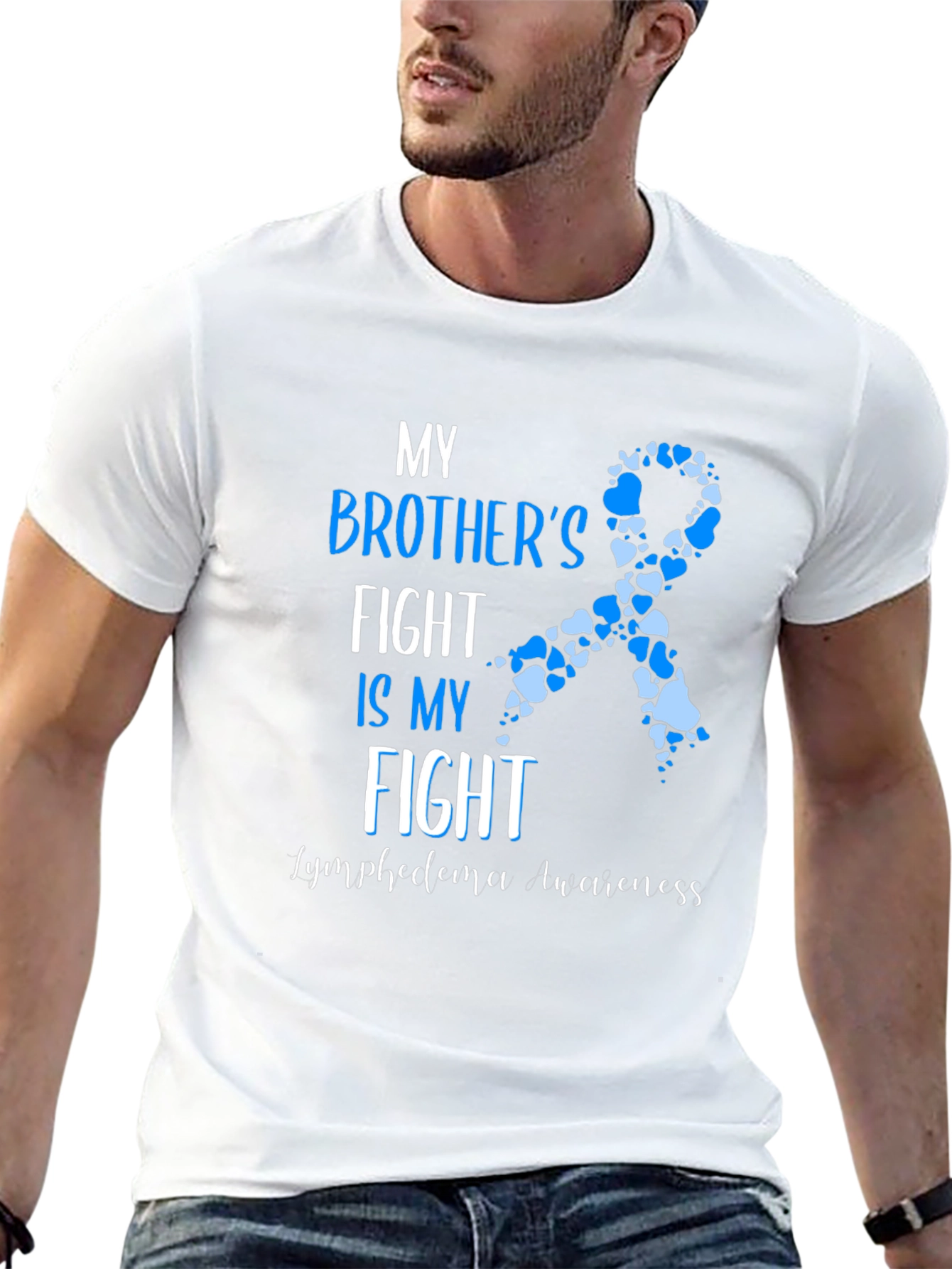 My Brothers Fight Lymphoedema Awareness T-Shirt