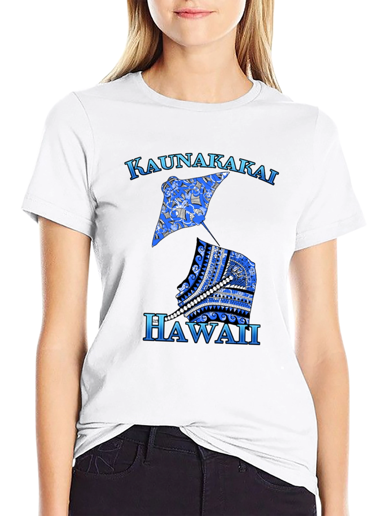 Kaunakakai Hawaii Graphic T-Shirt