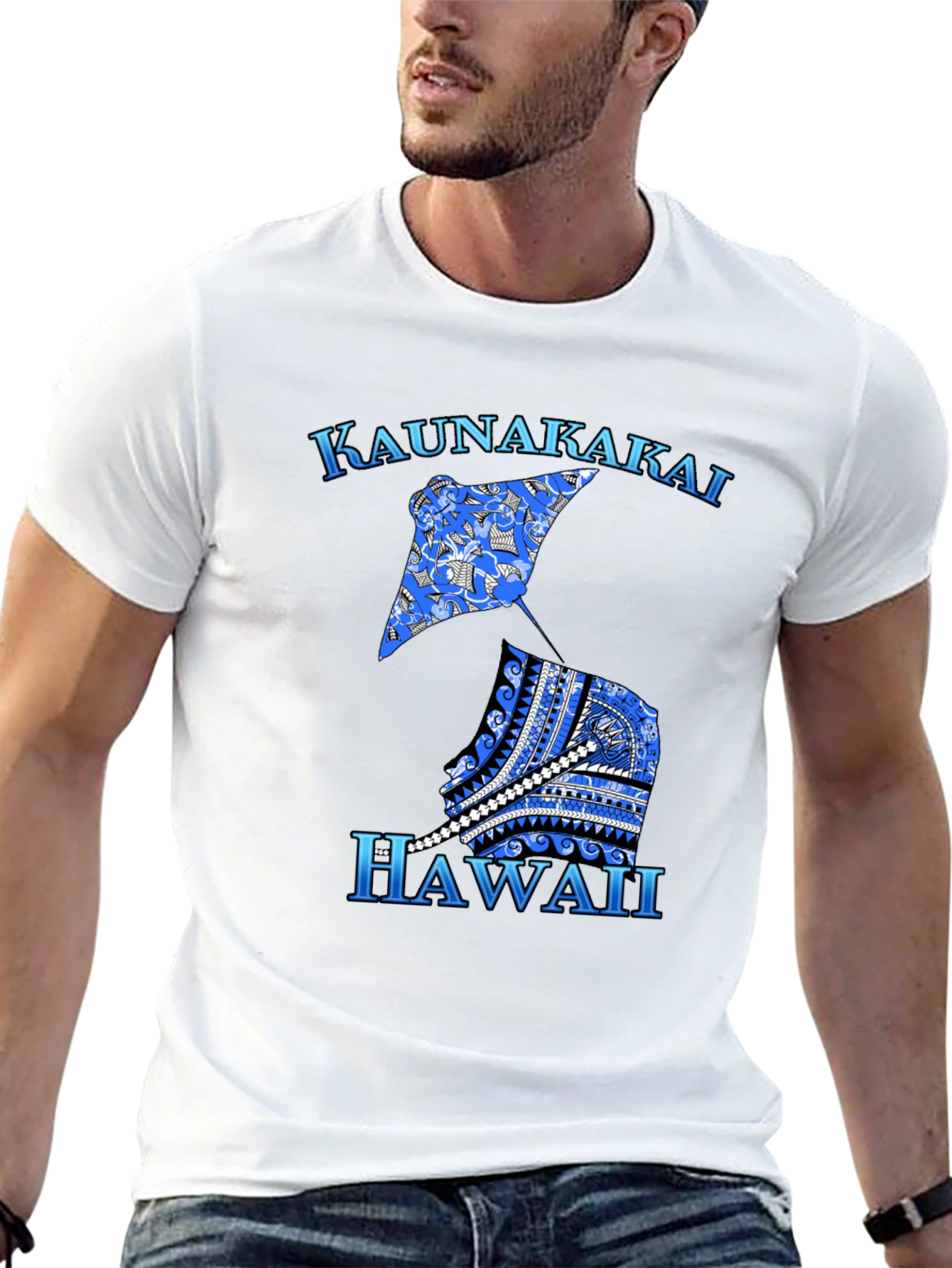 Kaunakakai Hawaii Graphic T-Shirt